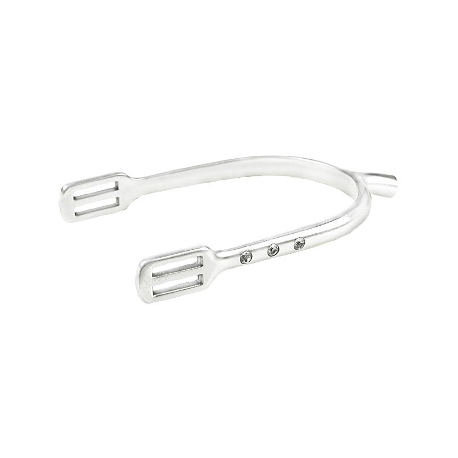 Horze Ostrogi z przezroczystymi kryształkami Bling Clear Crystal Baty i palcaty