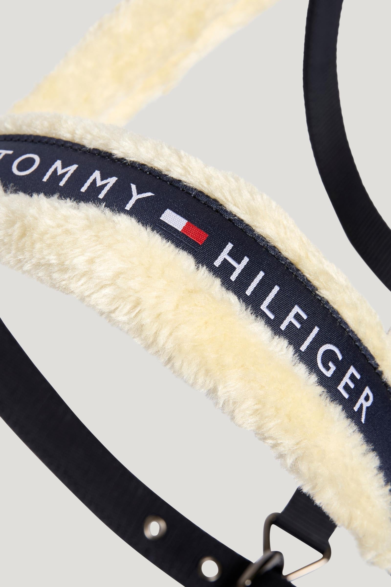 Tommy Hilfiger Equestrian Yale Set Faux Fur Halter Rope Halters & Leads