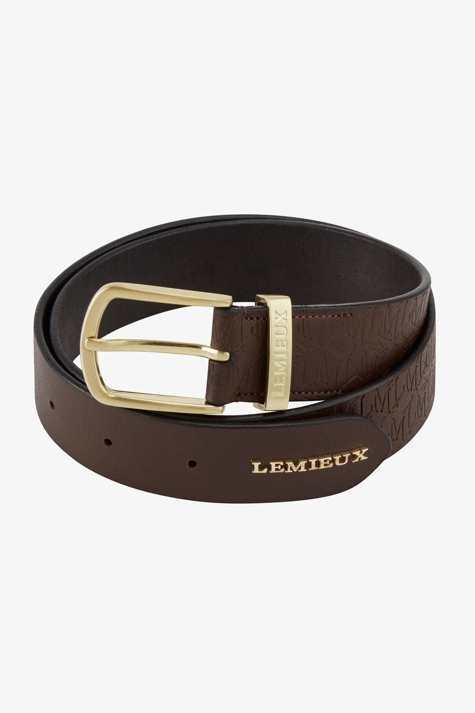 LeMieux Debossed Leather Belt Accessories