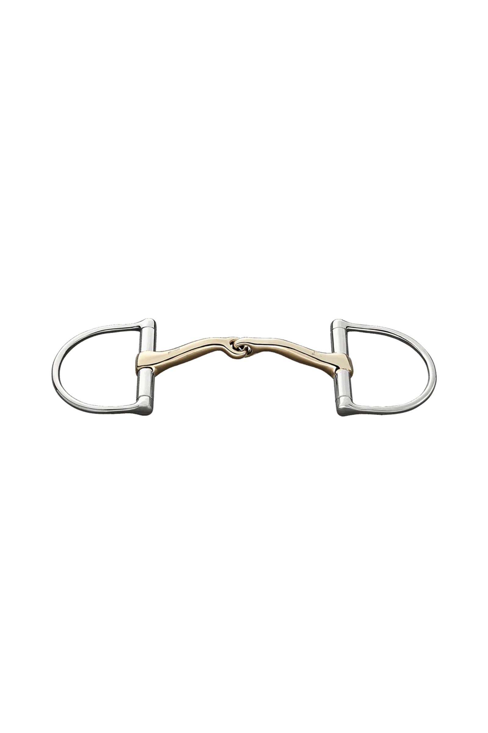 Sprenger KK wędzidło D-ring profilowane, pojedynczo łamane, 16 mm, Sensogan Wędzidła