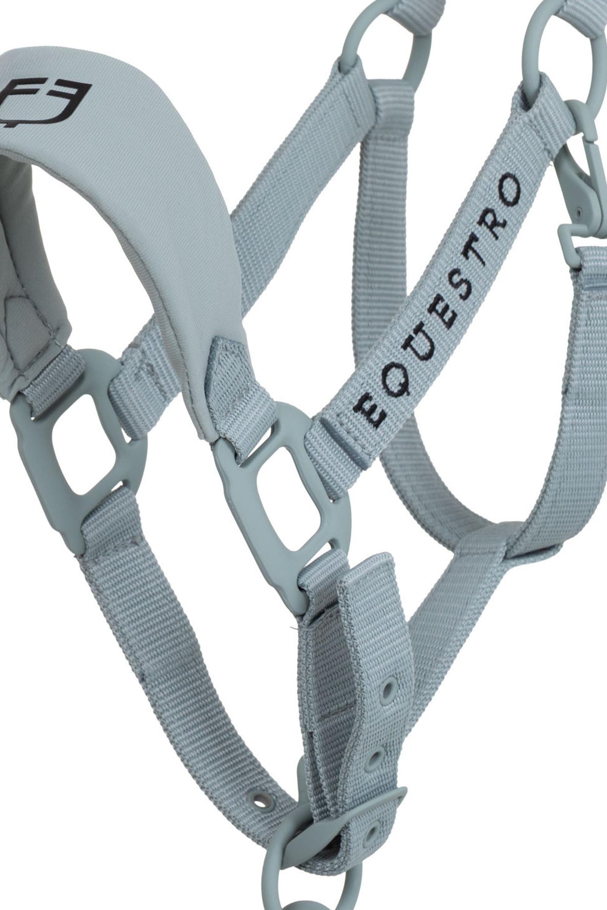 Equestro Technical Double Pin Halter With Coated Buckles Halters & Leads