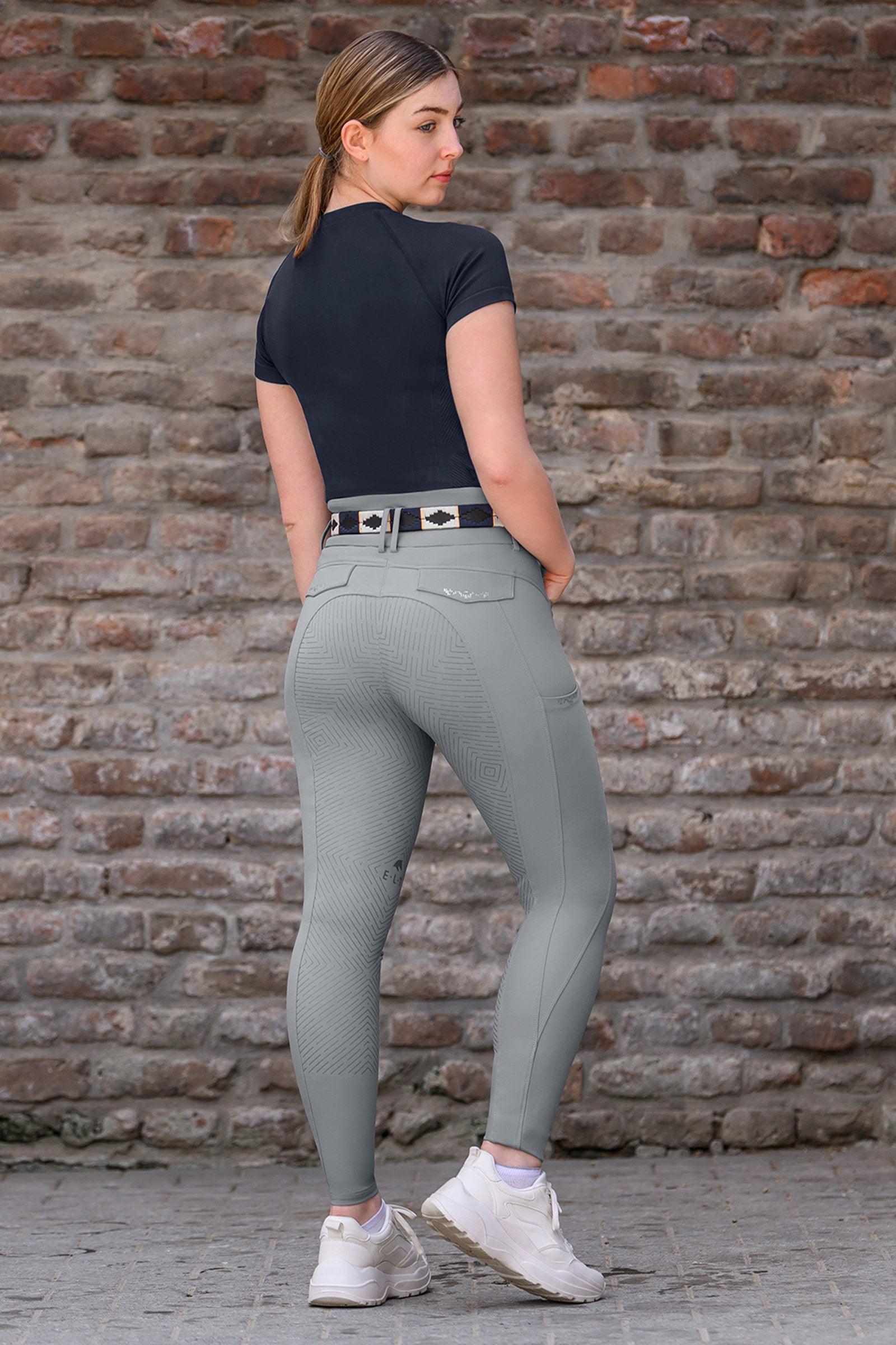 ELT Comfort Ride Glam damskie bryczesy full grip Womens Breeches