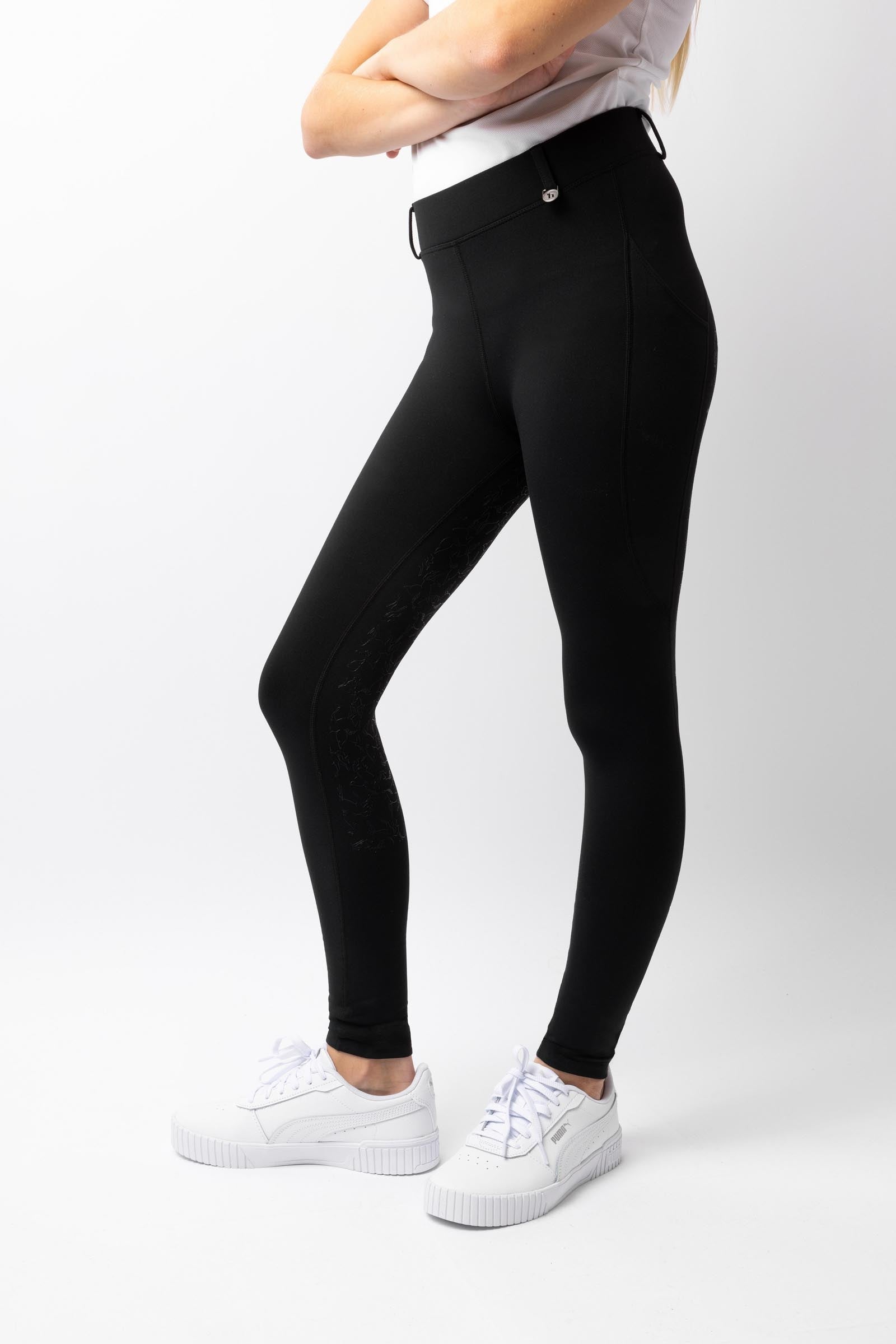 Horze Dea Kid´s Thermo Fullgrip Tights Kids Apparel