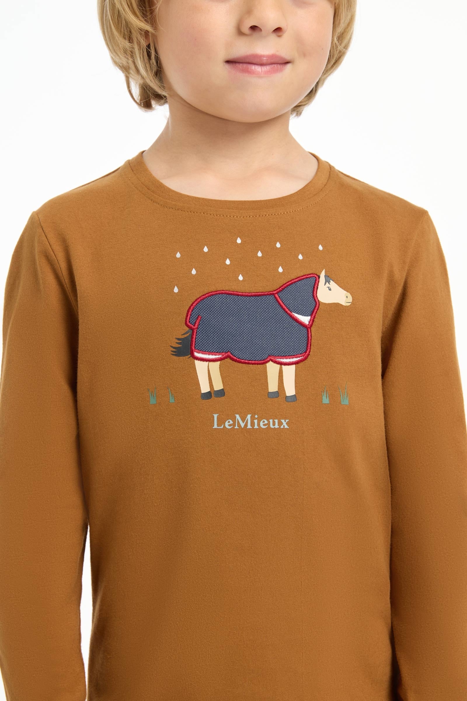 LeMieux Mini Jessie Long Sleeve Top Kids Apparel