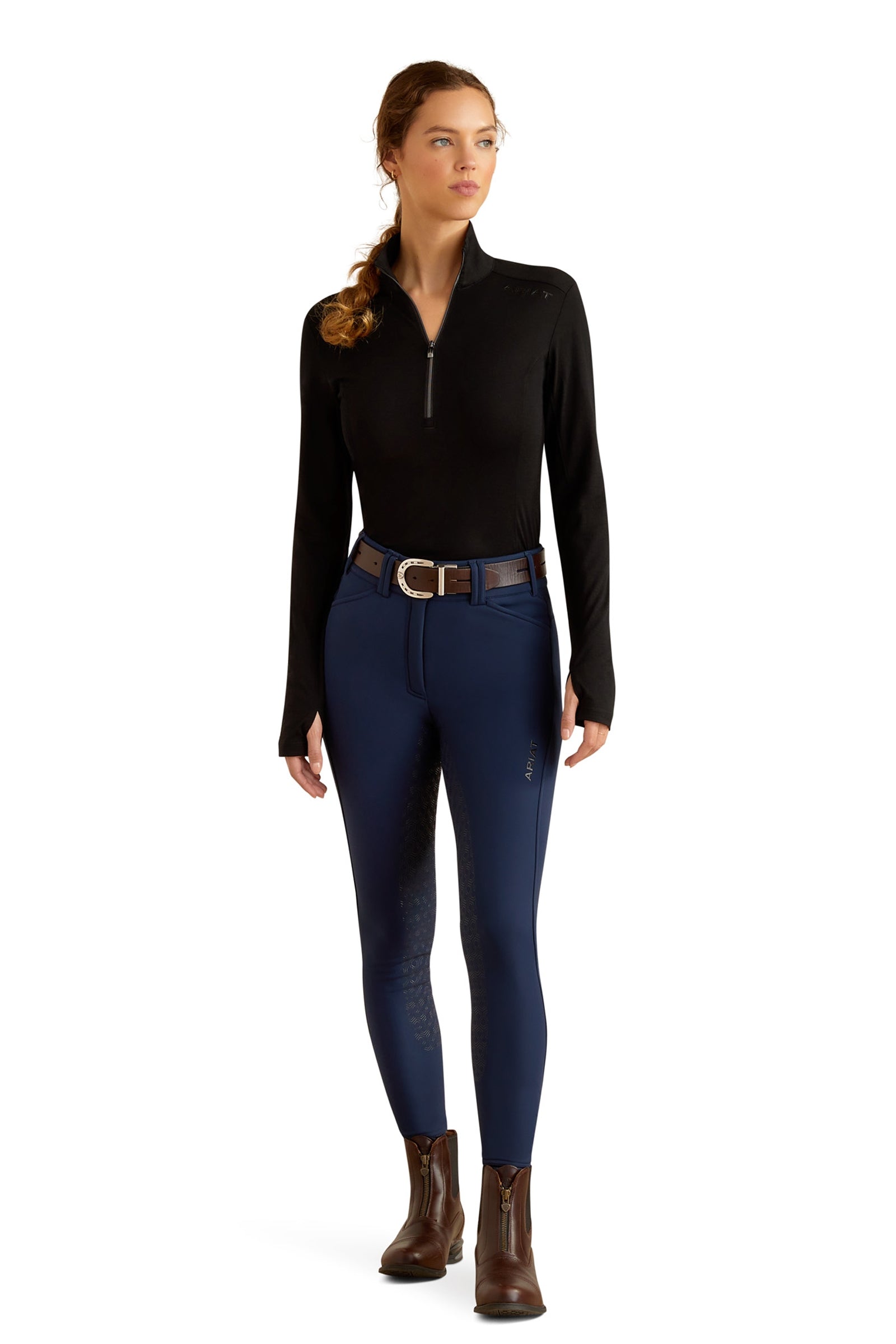 Ariat Cheviot Women´s 1/4 Zip Baselayer Shirt Women’s Riding Clothing