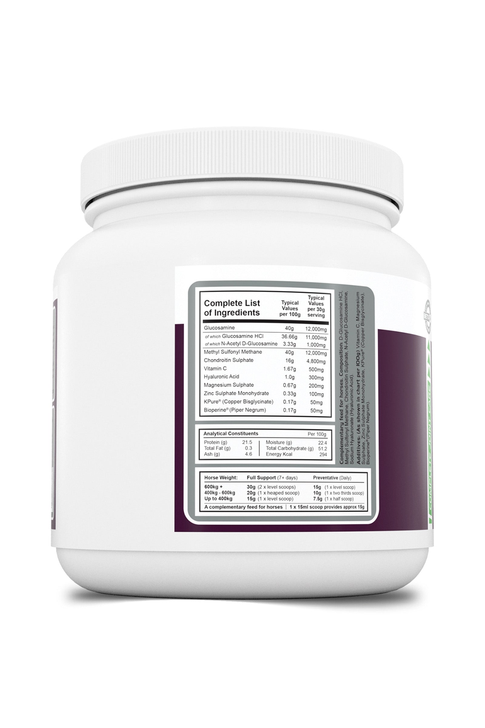 Betta Life PharmaQuin Joint Complete Ha Equine Suplement, 400g Horse Feed & Nutrition