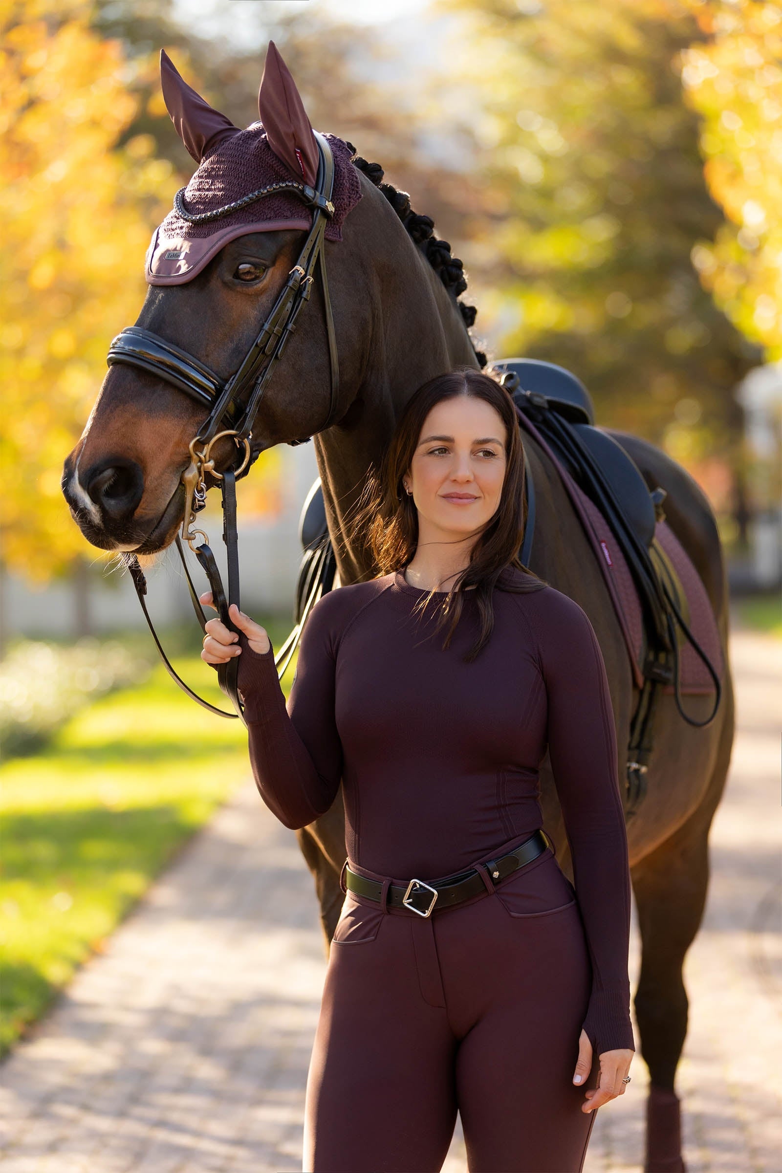 LeMieux Britney Women´s Seamless UV-Long Sleeve Top Women’s Riding Clothing