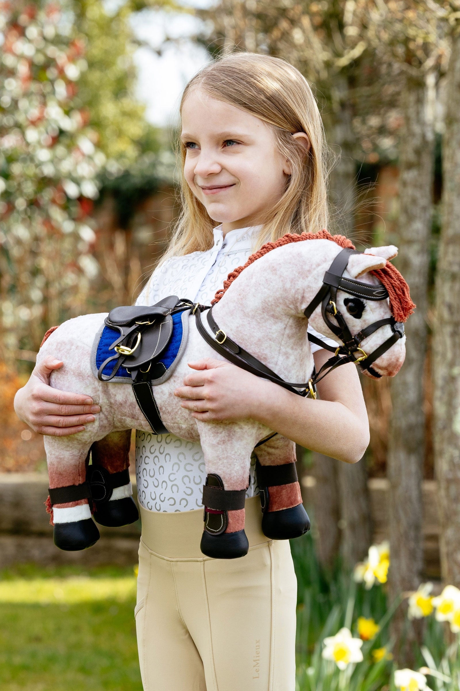 LeMieux Jumping Saddle & Stud Girth For Toy Pony Gifts & Toys