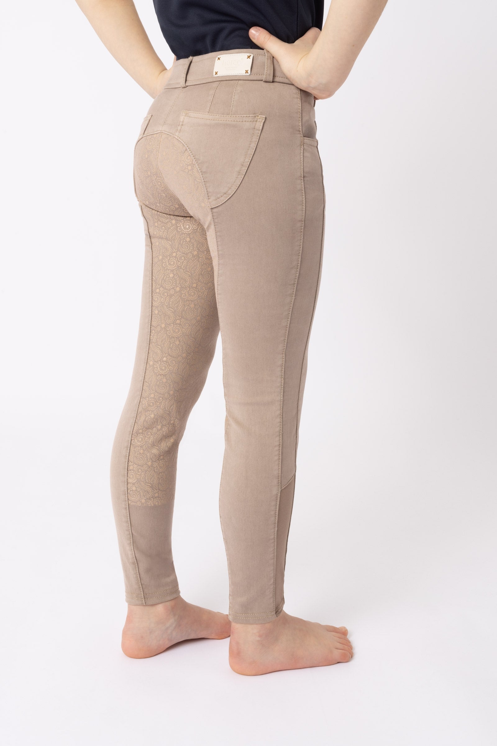 Horze Suki Kids' Full Grip Breeches Kids Apparel