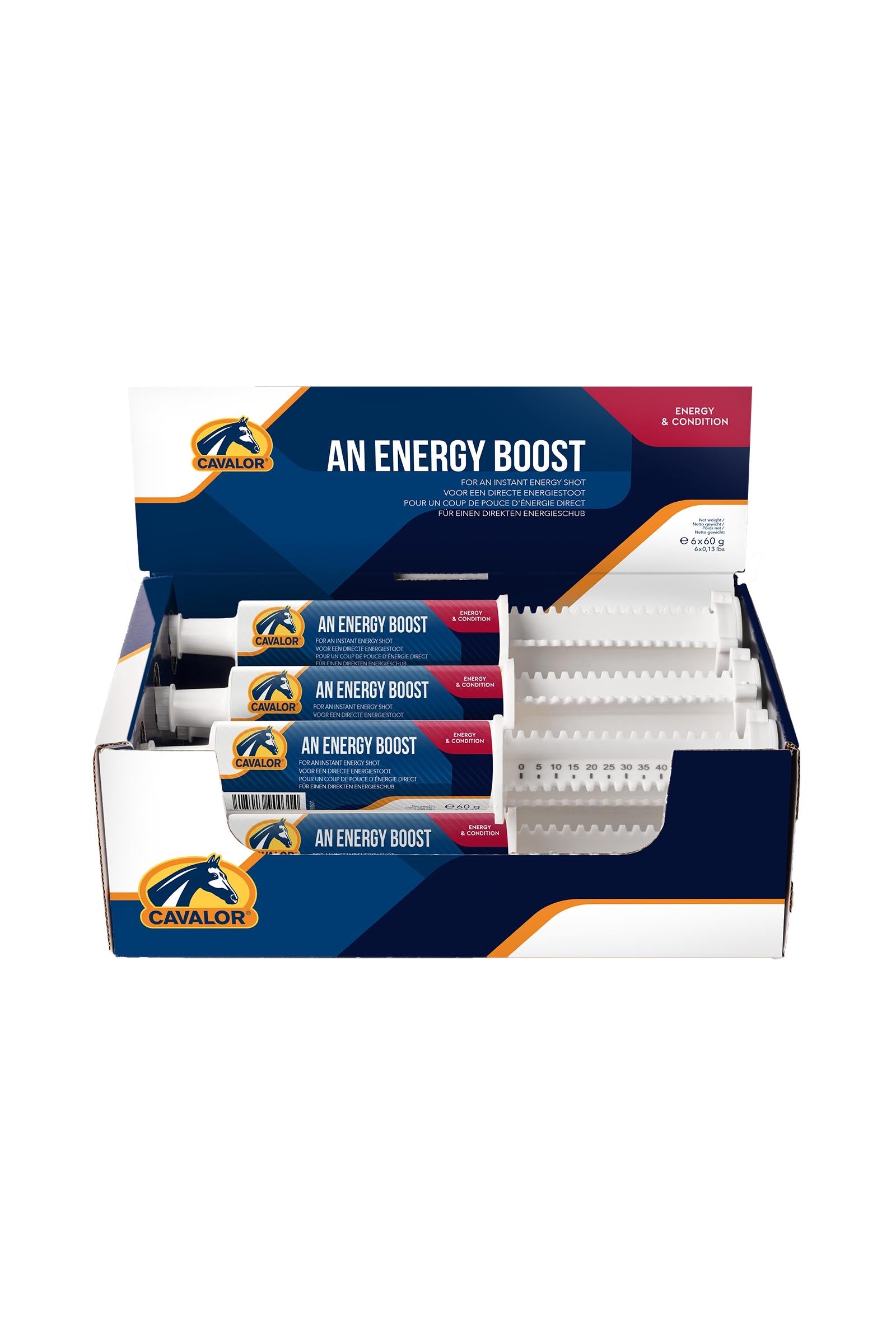 Cavalor An Energy Boost, wsparcie energetyczne, (6 x 60 g) Horse Feed & Nutrition
