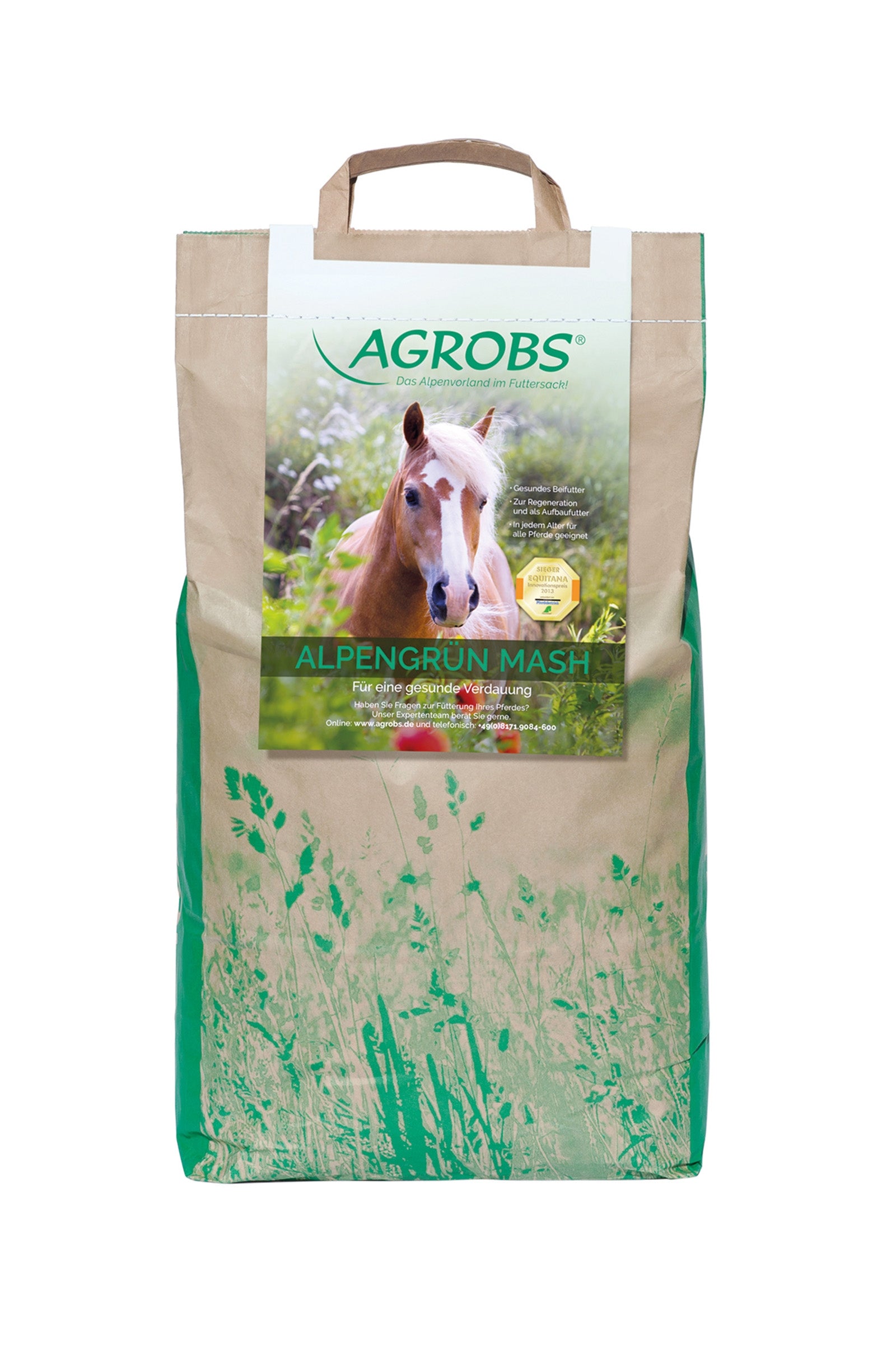 Agrobs Mesz Alpengrün 5 kg Uzupełnienie Horse Feed & Nutrition