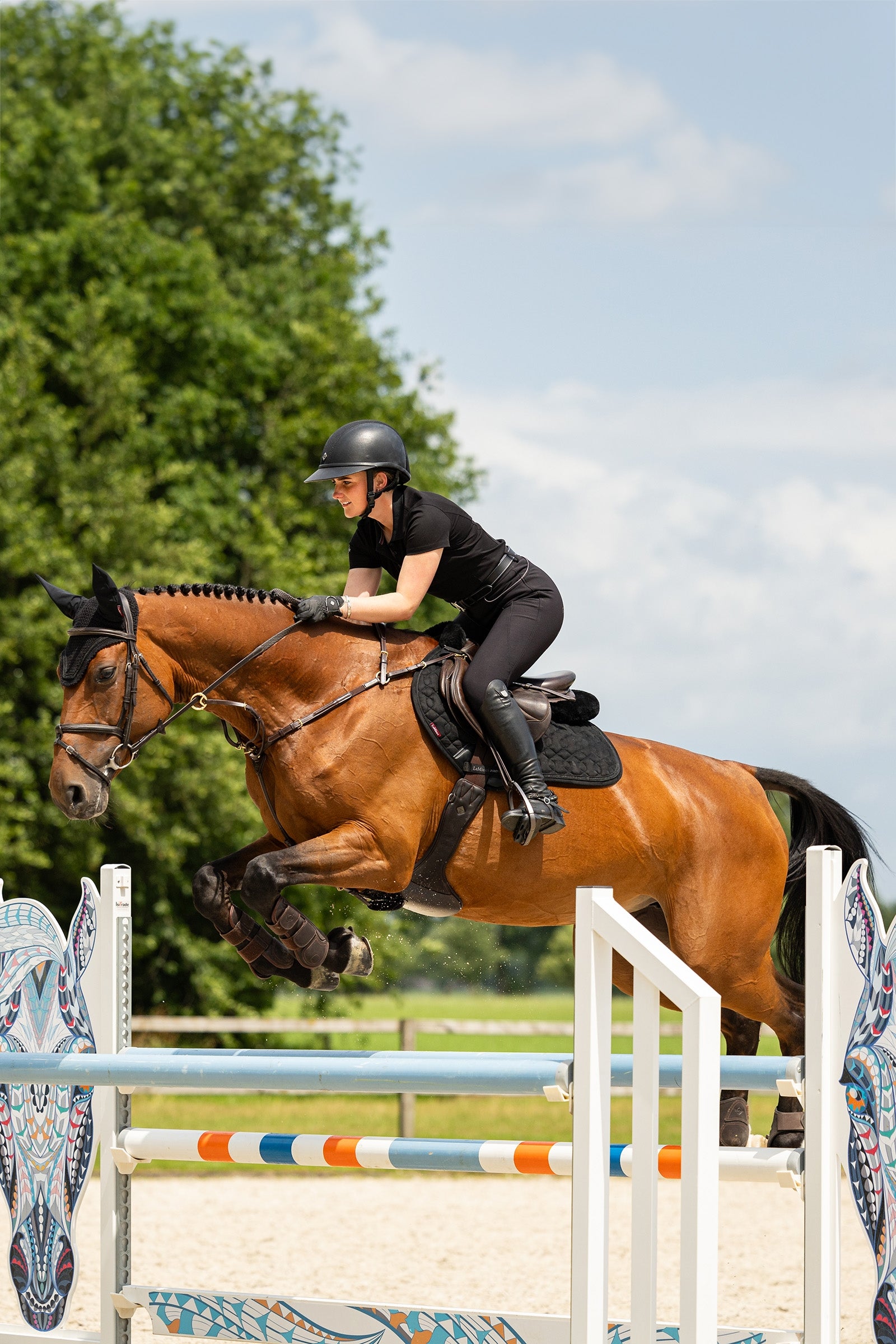 LeMieux Crystal Suede CC Pad Saddle Pads