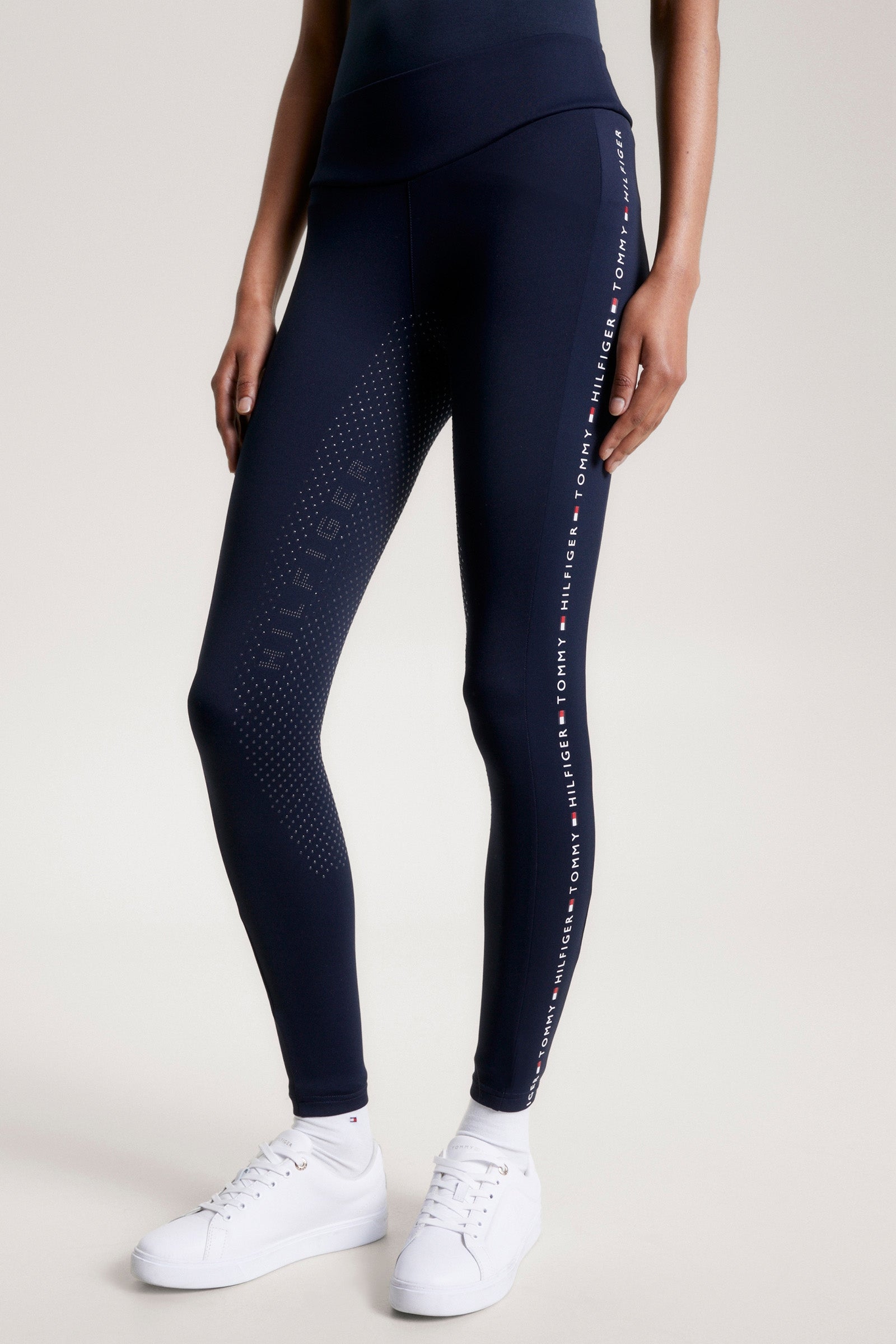 Tommy Hilfiger Equestrian Rome Leginsy z pełnym uchwytem na cały rok Womens Breeches
