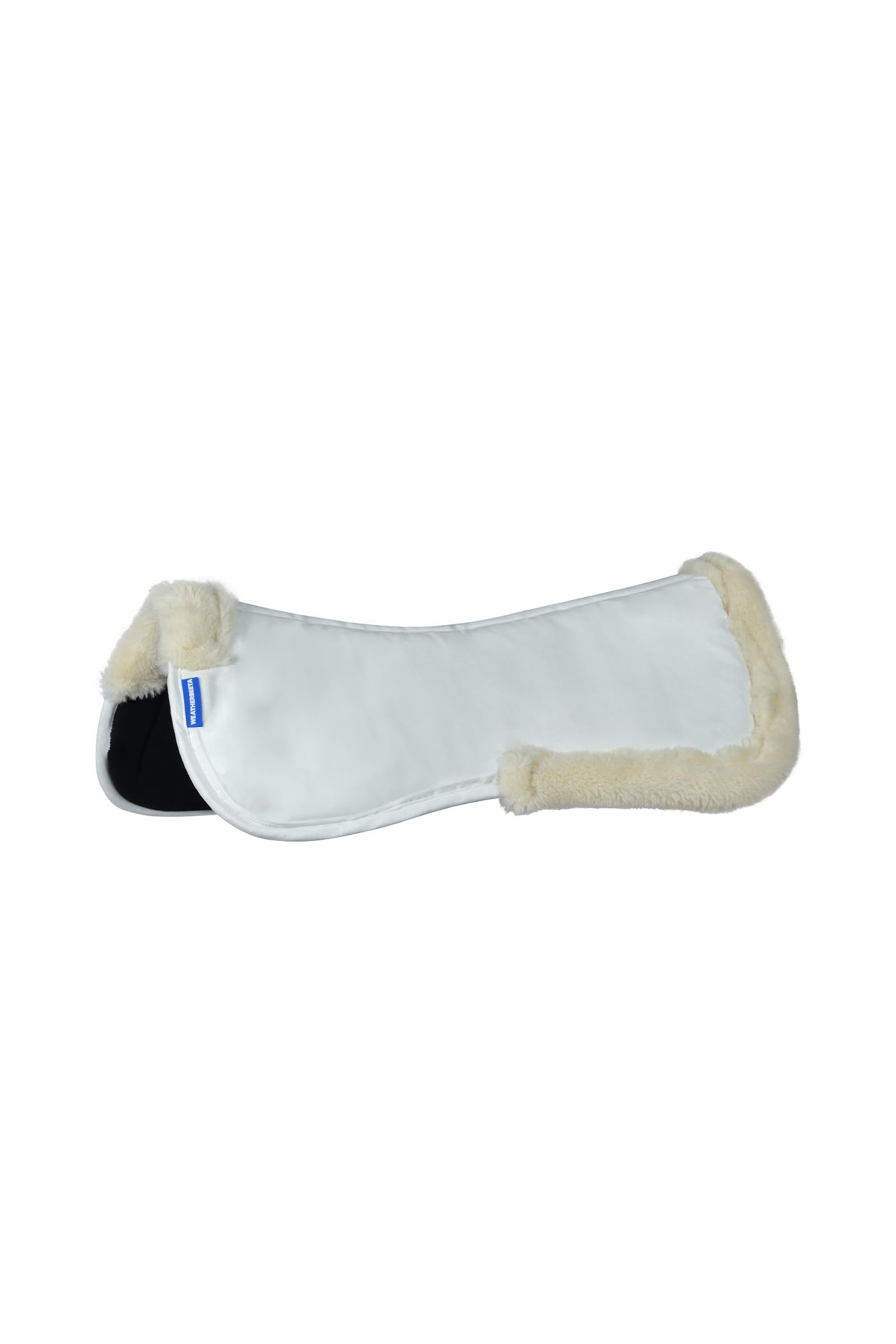 Weatherbeeta Memory Foam Comfort Fleece Edged Half Pad Saddle Pads