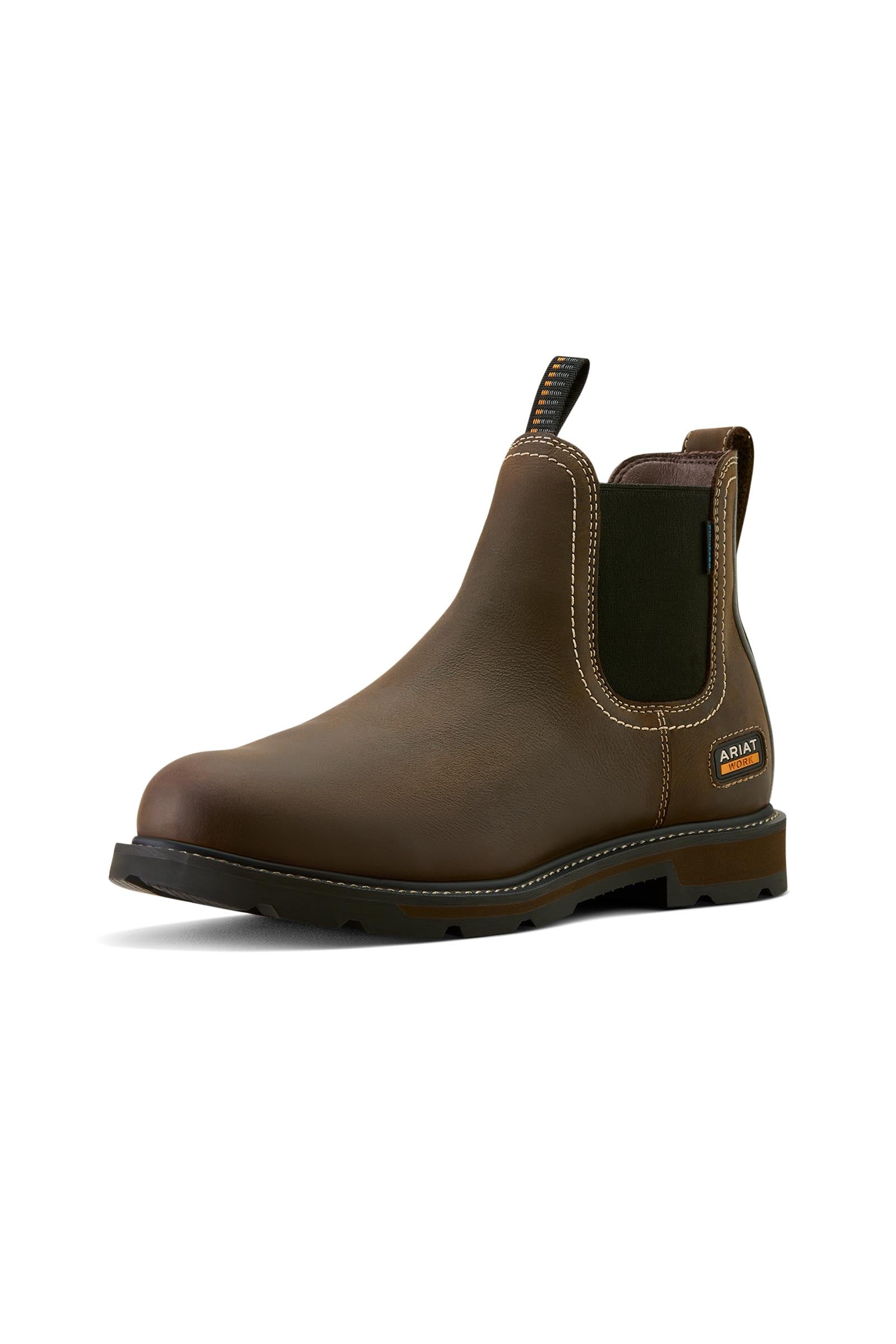 Ariat Groundbreaker Chelsea Waterproof Soft Toe Work Boot Mens Riding Clothing