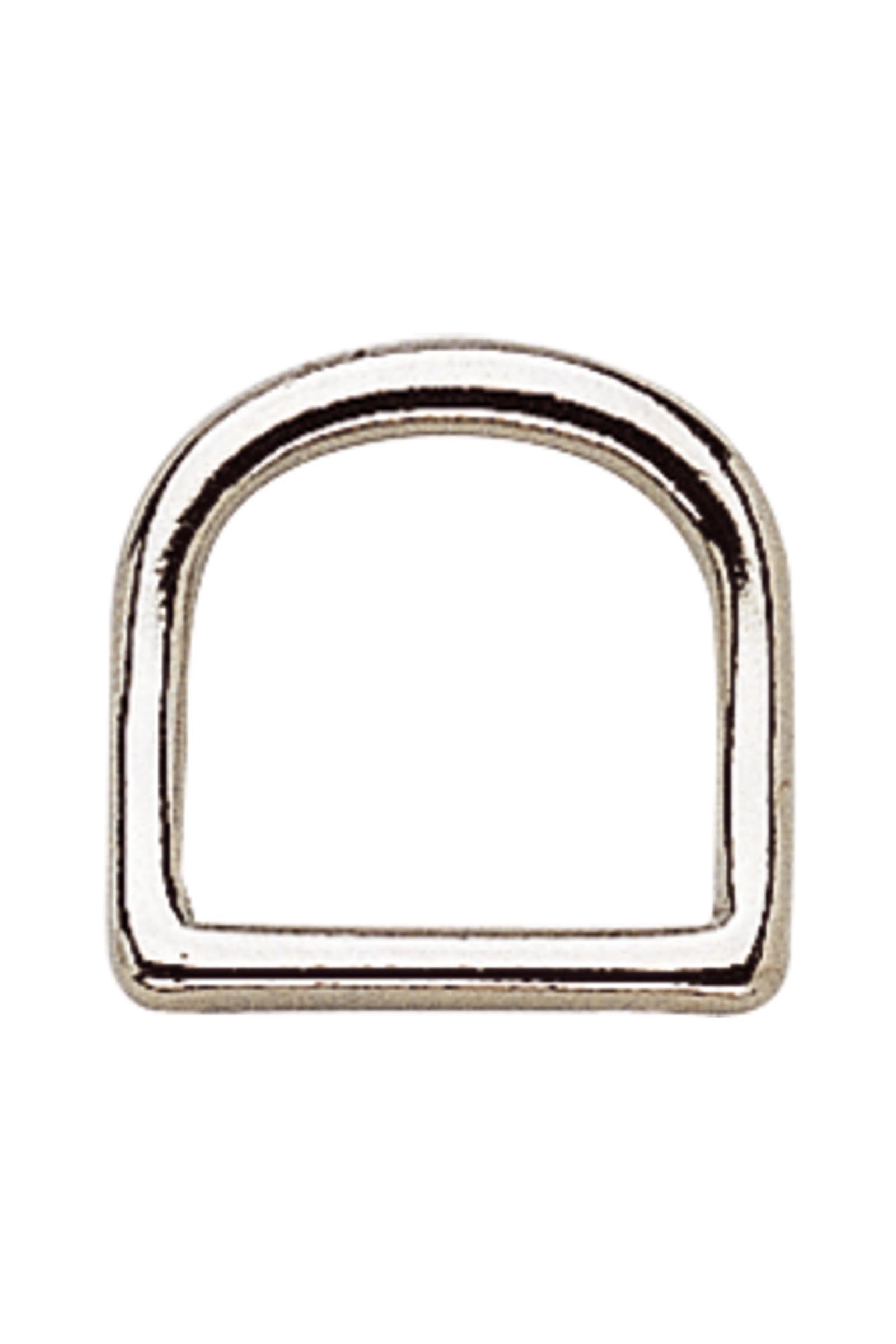 Sprenger D-ring curved, German silver Sprzęt wyścigowy