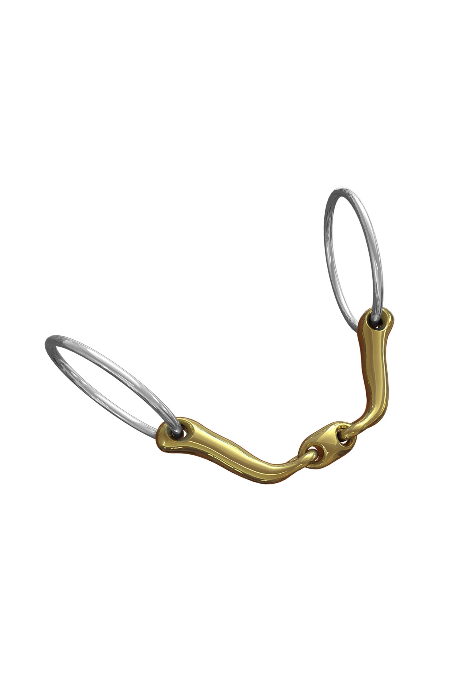 Neue Schule Bits NS Bits Verbindend 16mm 70mm Loose Ring Wędzidła