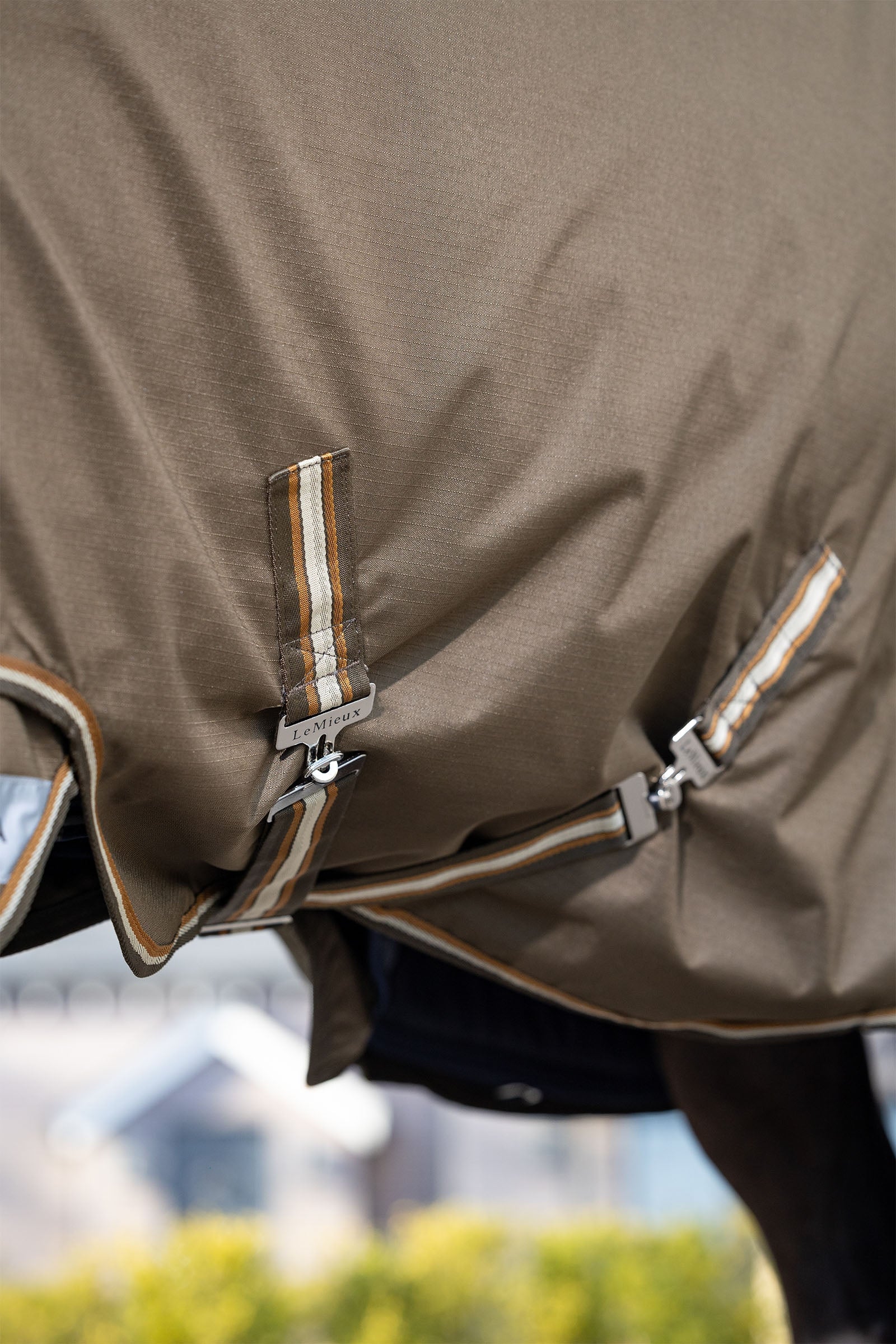 LeMieux Arika Ripstop Turnout Rug With Detachable Neck, 200 g Horse Rugs