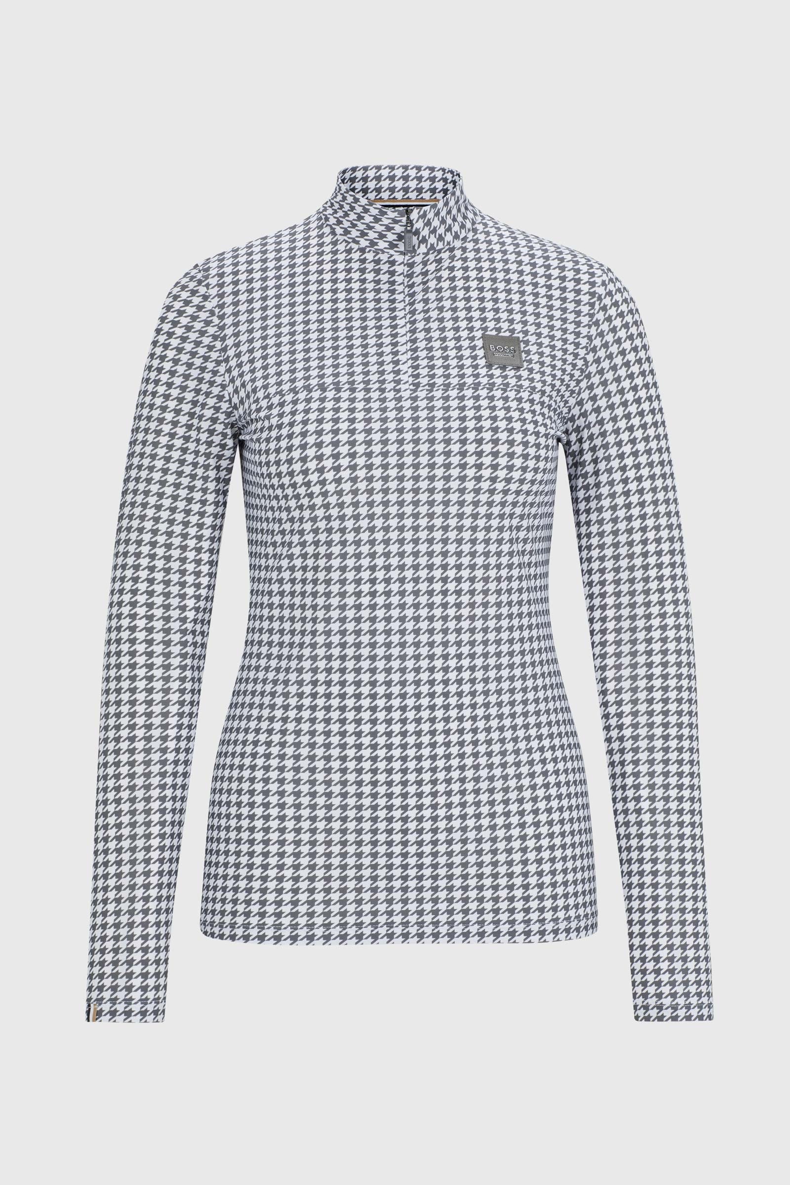 Boss Rachel Training Shirt Houndstooth Women’s Riding Clothing