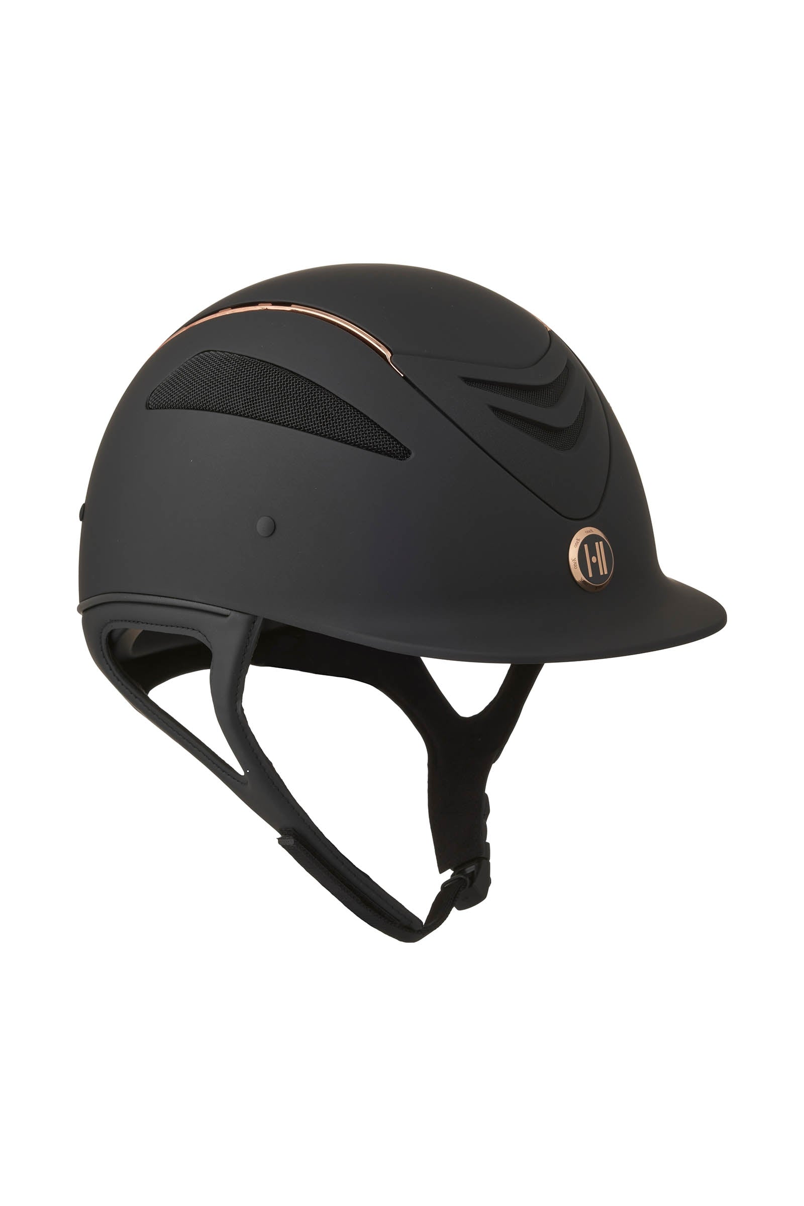 OneK Defender Pro Matt Rosegold Pipe Kask jeździecki Kaski i kamizelki jeździeckie
