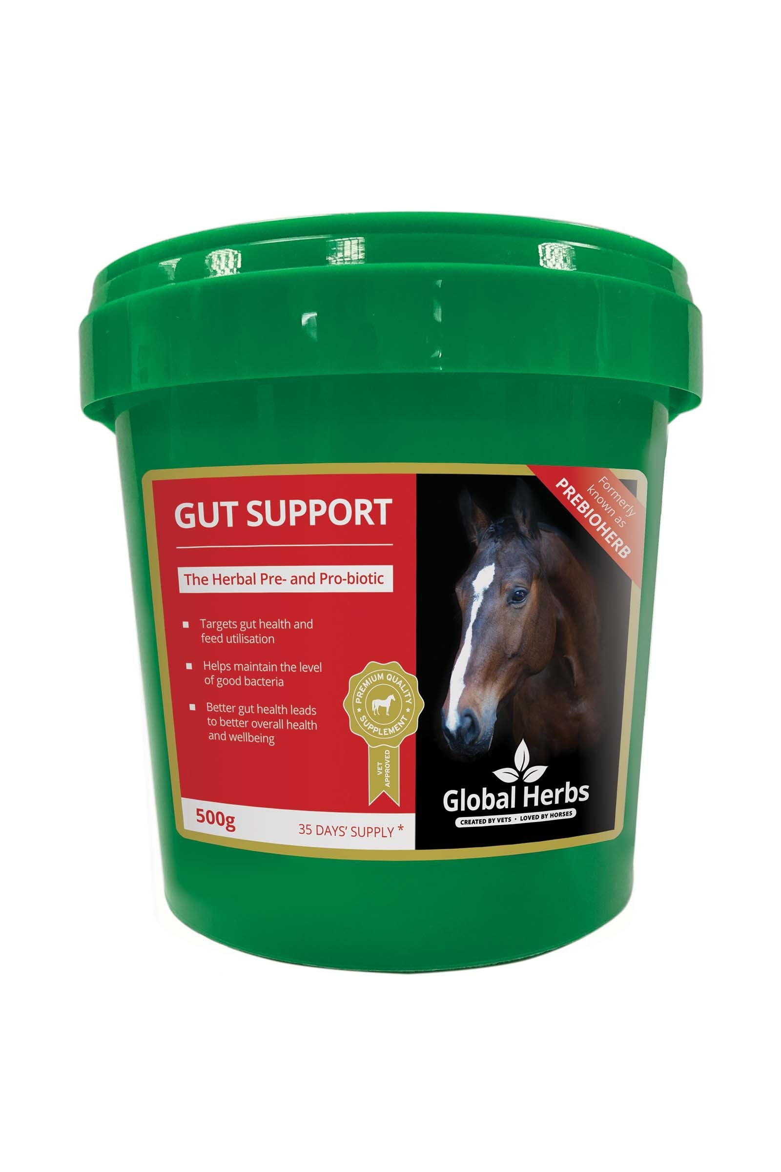 Global Herbs Wsparcie jelit 500g Horse Feed & Nutrition