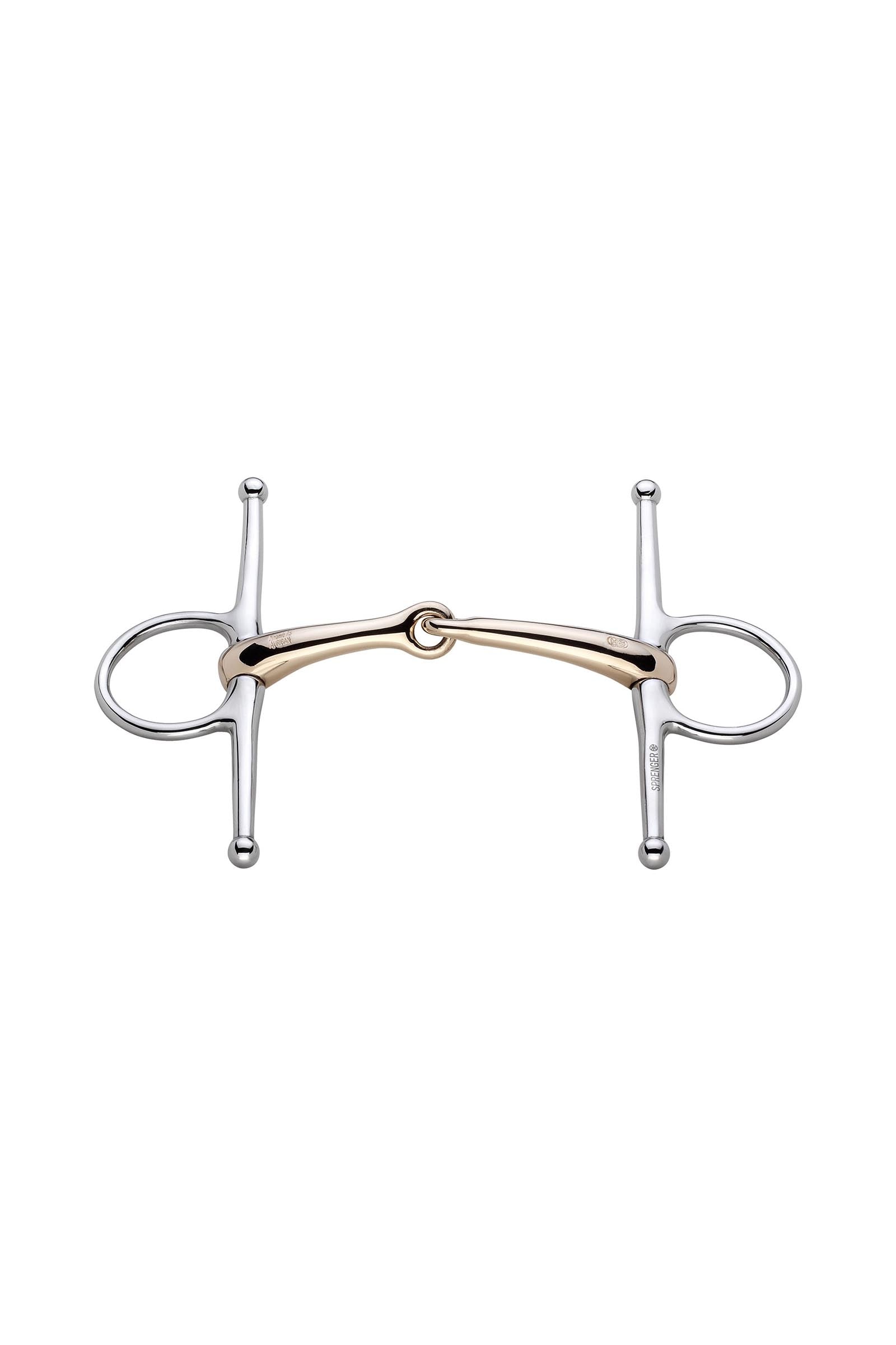 Sprenger Dynamic RS wędzidło z wąsami, pojedynczo łamane, 16 mm, Sensogan Wędzidła