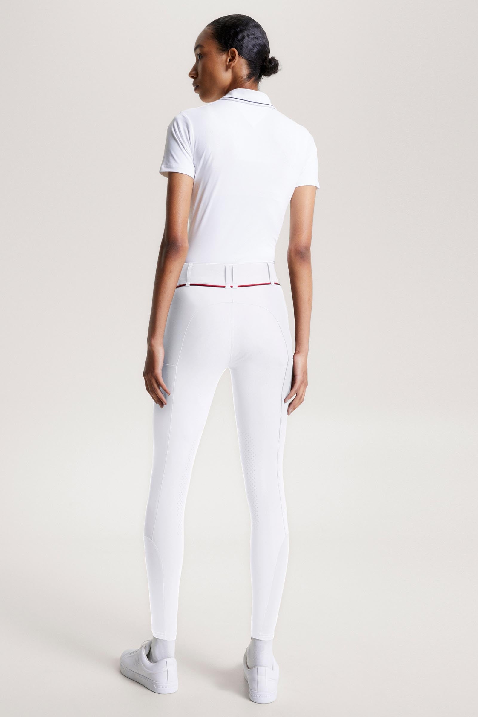 Tommy Hilfiger Equestrian Geneva całoroczne bryczesy z gripem na kolanach Womens Breeches