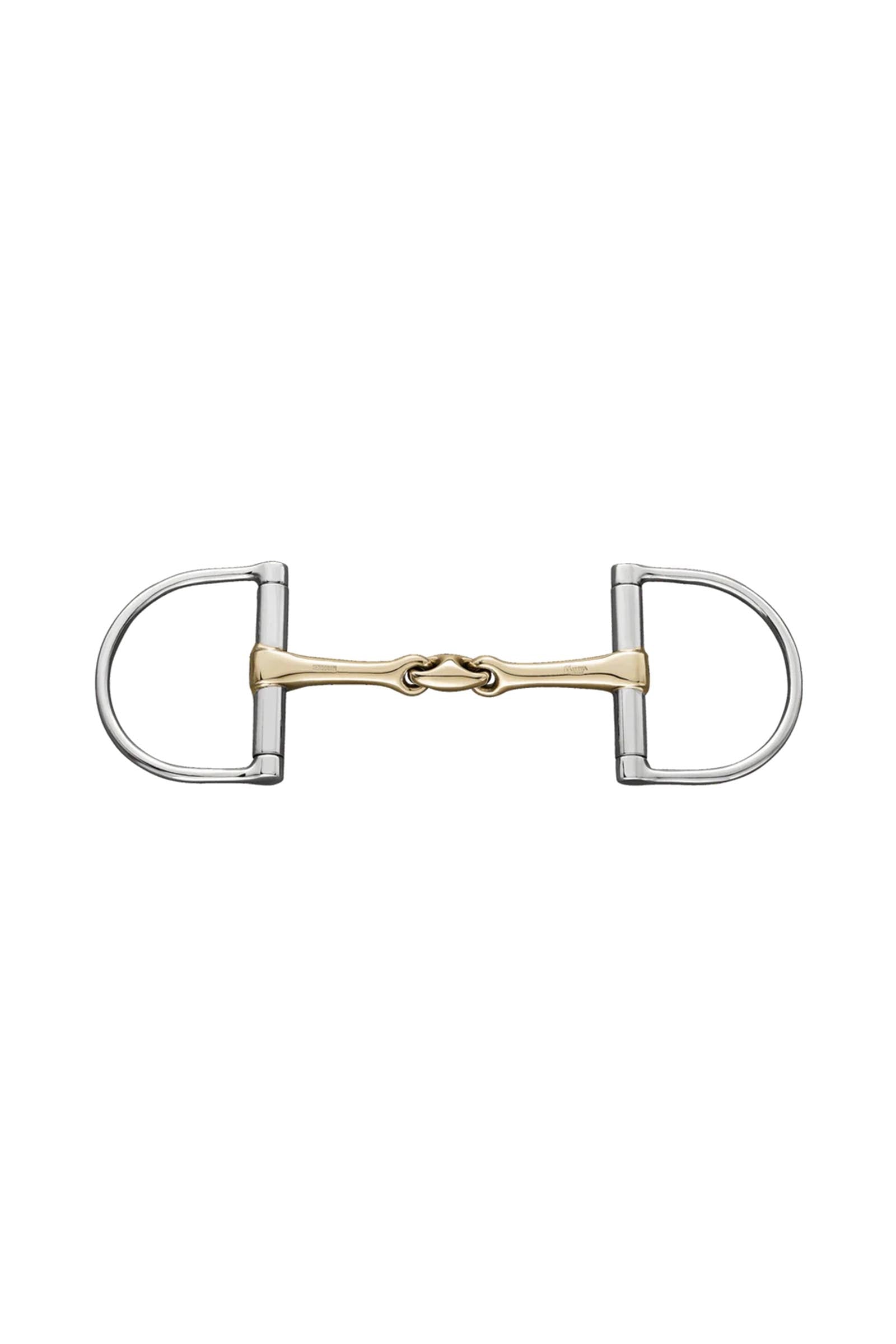 Sprenger KK wędzidło D-ring, podwójnie łamane, 15 mm, Sensogan Wędzidła