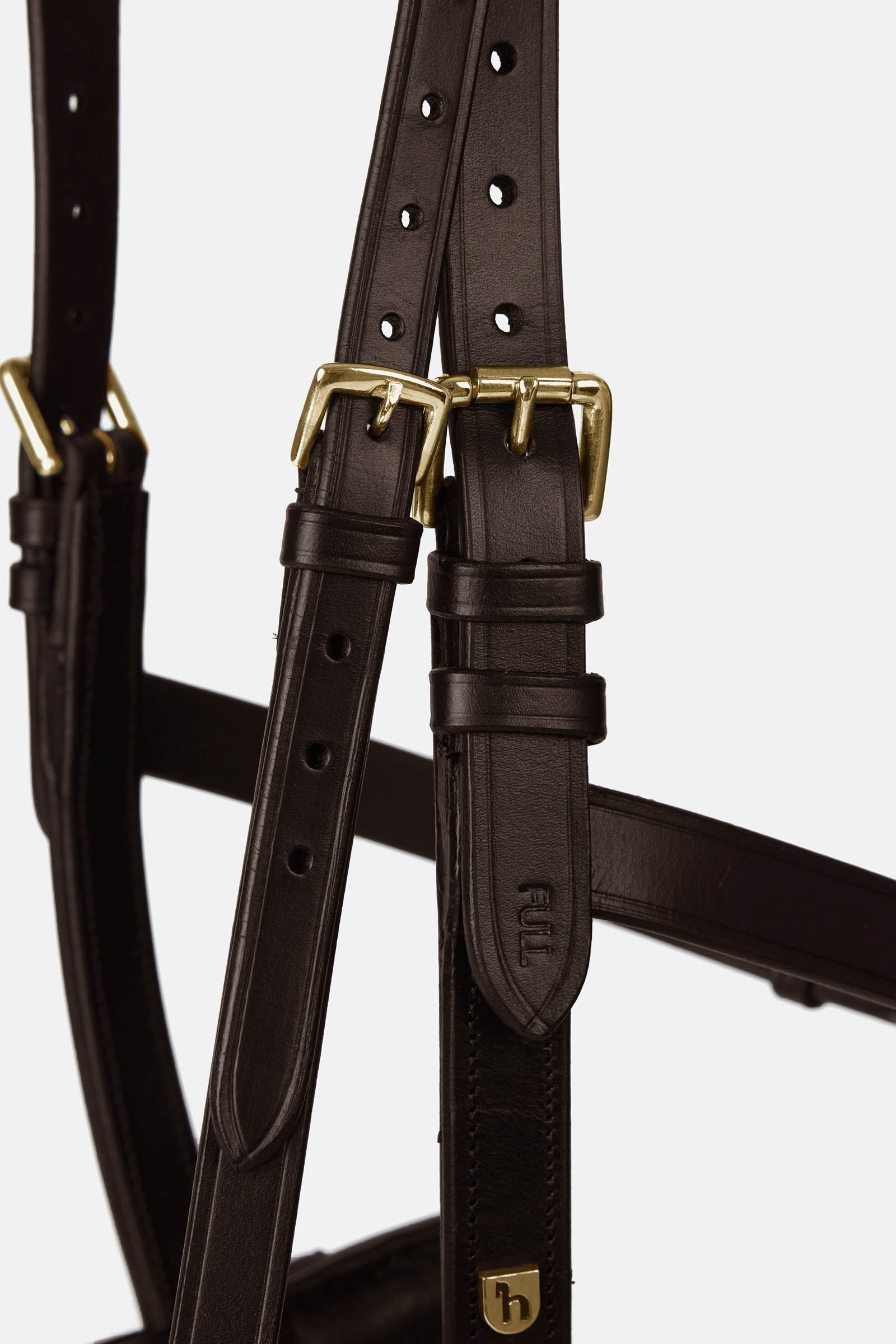 Horze Leather Cavesson Horse Training