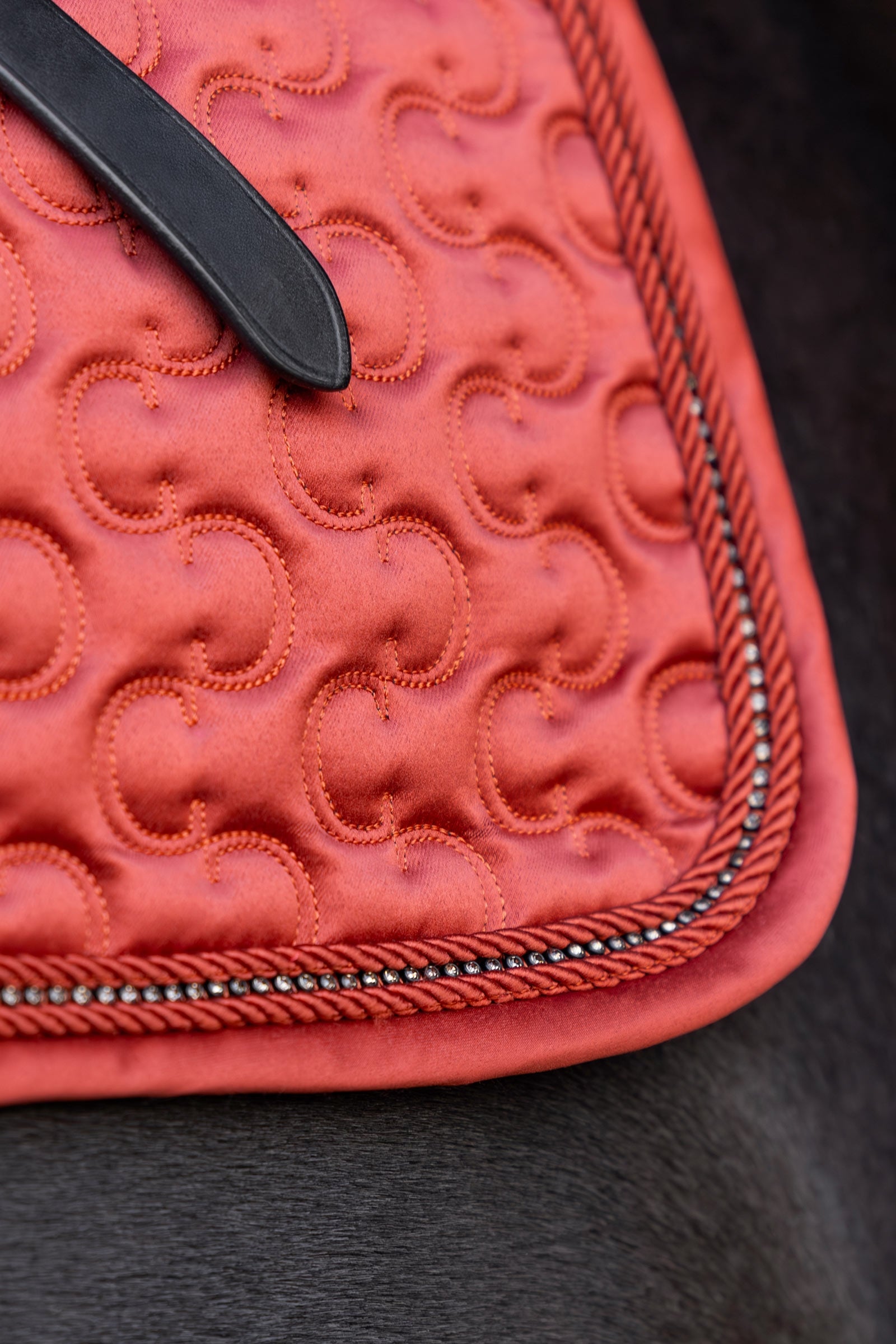 Covalliero All Purpose Saddle Pad With Glitter Appliqués Saddle Pads