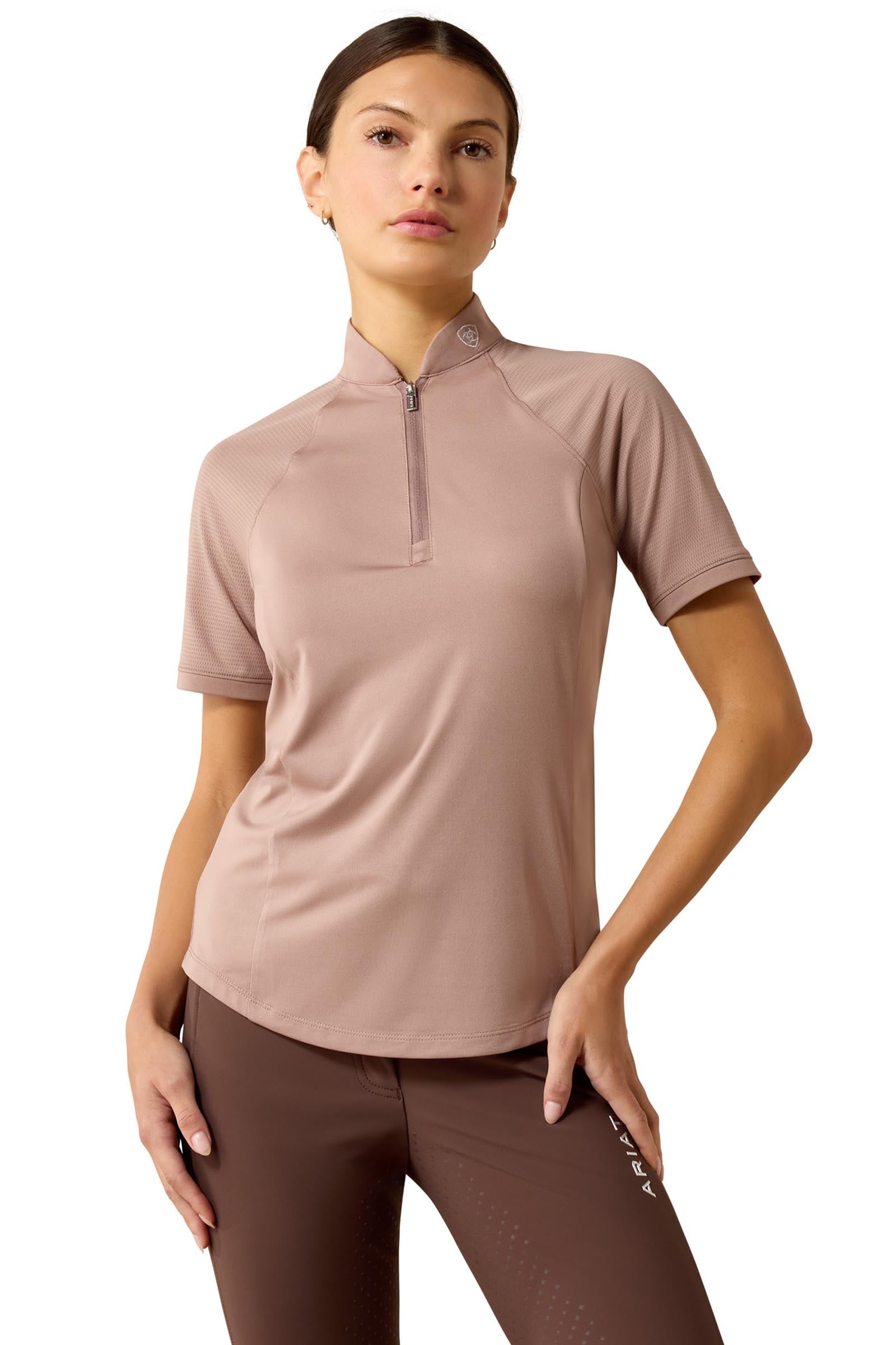 Ariat Soquel damska warstwa bazowa z 1/4 zamkiem błyskawicznym Odzież jeździecka damska