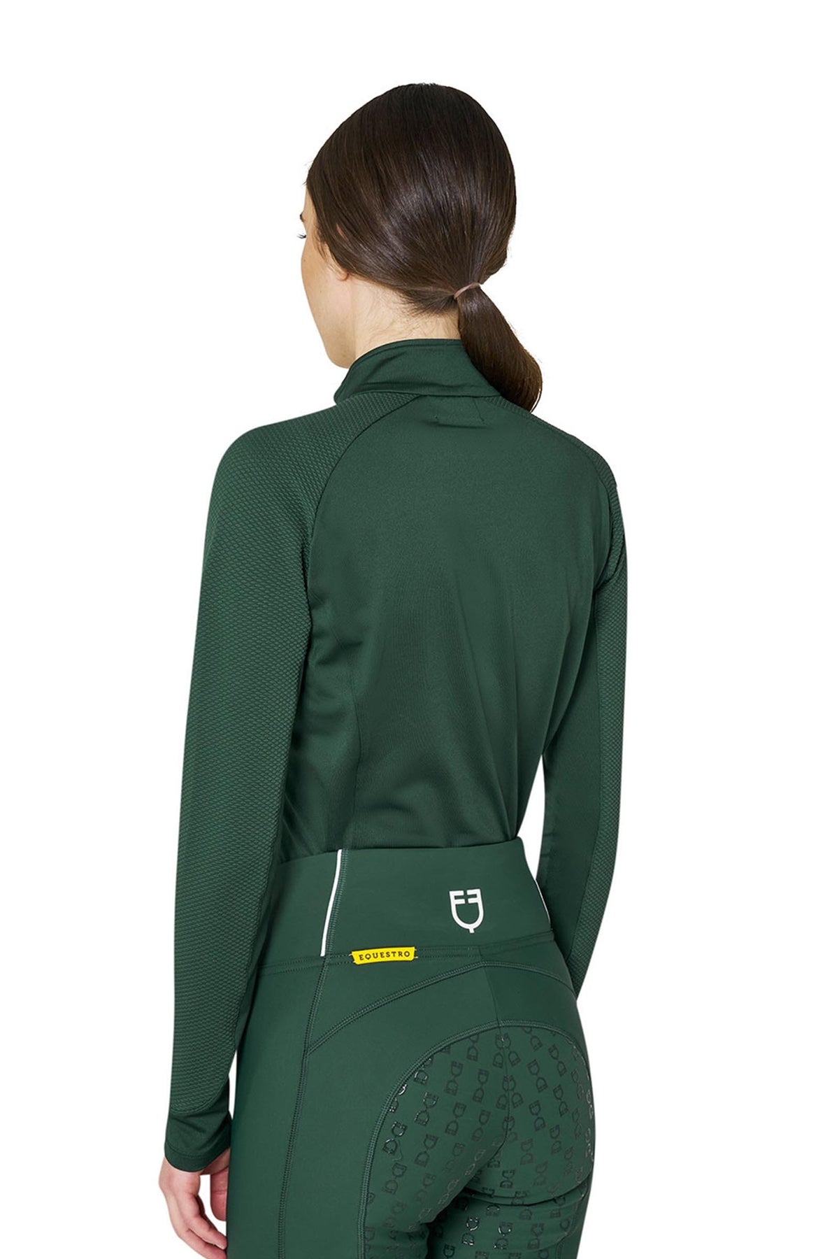 Equestro Women's Slim Fit Long Sleeve Base Layer Women’s Riding Clothing