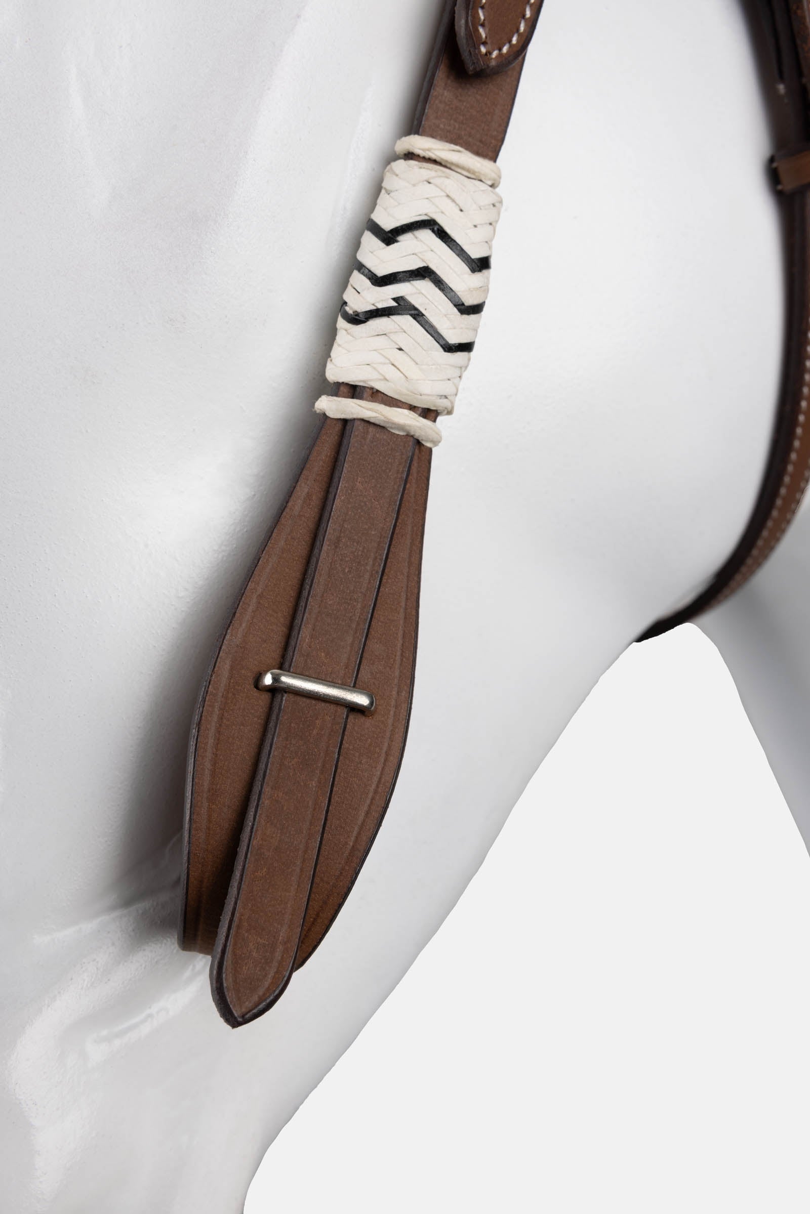 Horze Single Ear Rawhide Bridle Bridles & Reins