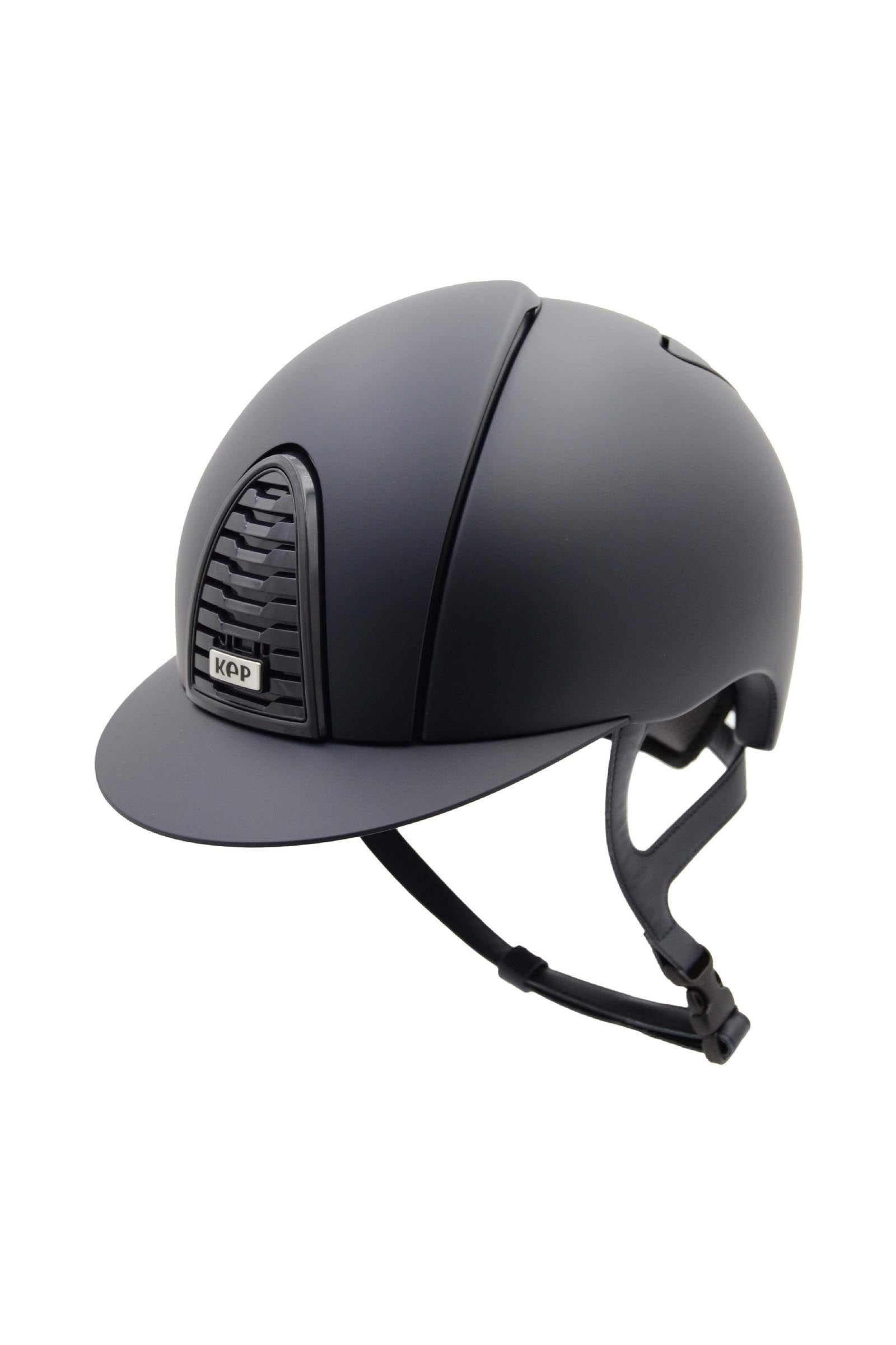 KEP Helmets KEP Cromo 2.0 Matt/Matt Riding Helmet With Extra Visor, App Compatible Kaski i kamizelki jeździeckie