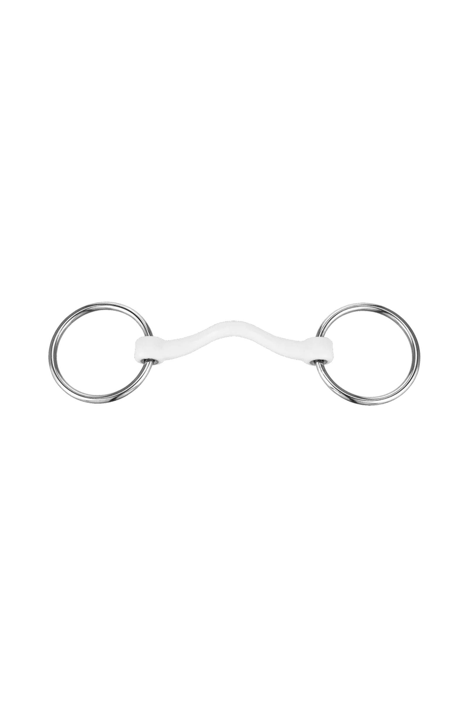 Sprenger Nathe CM wędzidło, twarda prosta z łukiem, 15 mm, termoplast Wędzidła