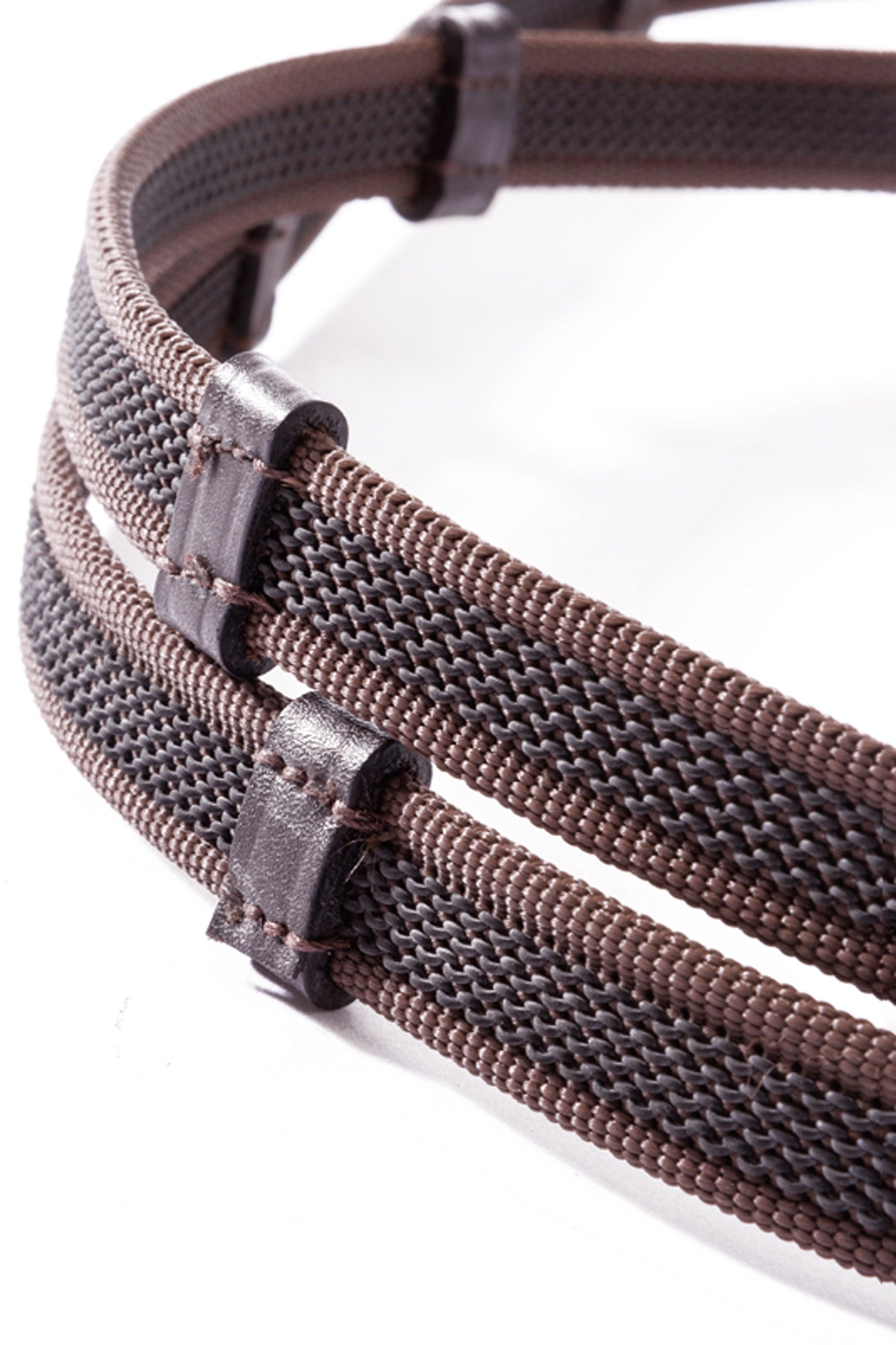 Kavalkade Rubberised Reins With Hooks and 5 Stops, 16 mm Bridles & Reins