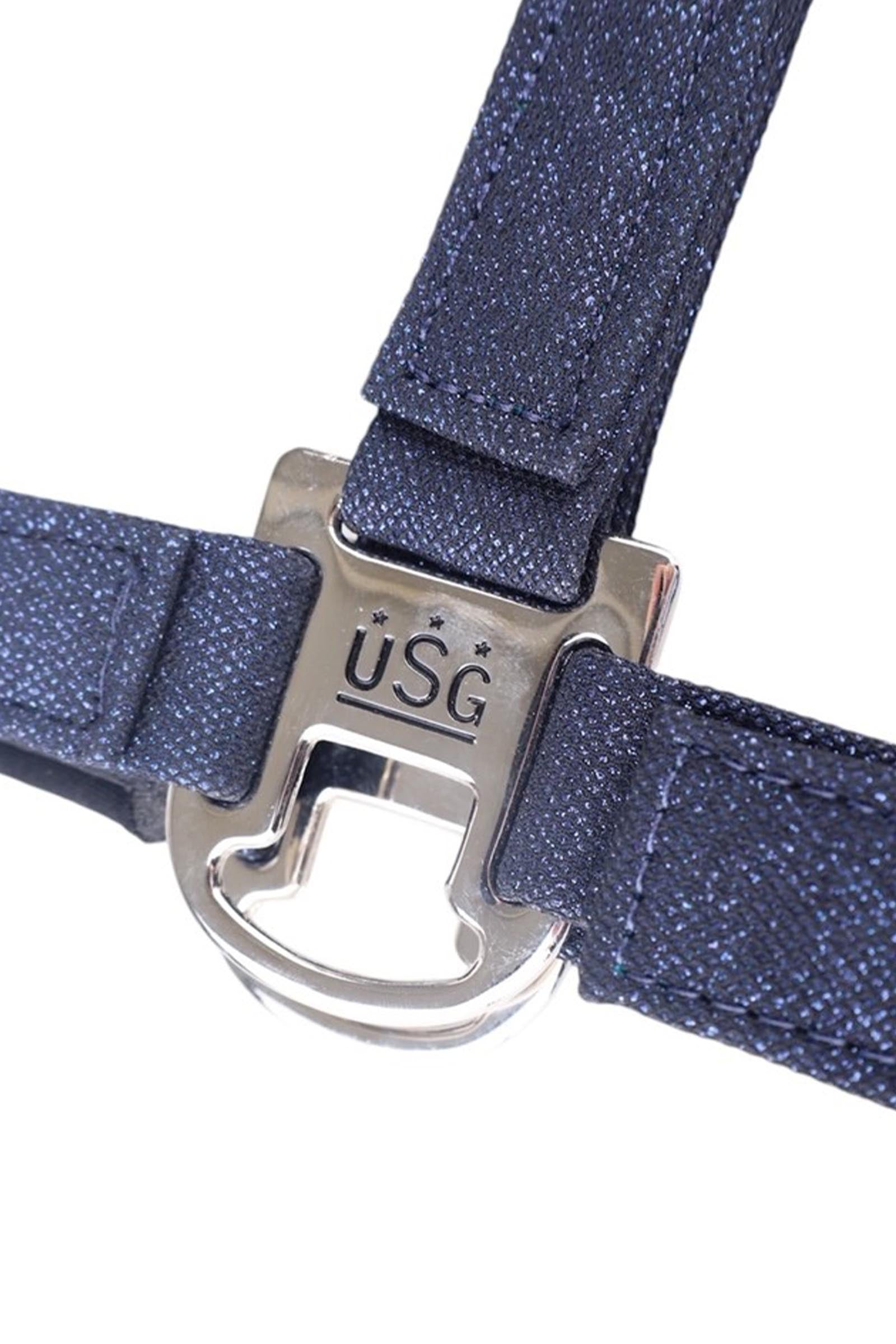 USG Onyx Softly Padded Halter Halters & Leads