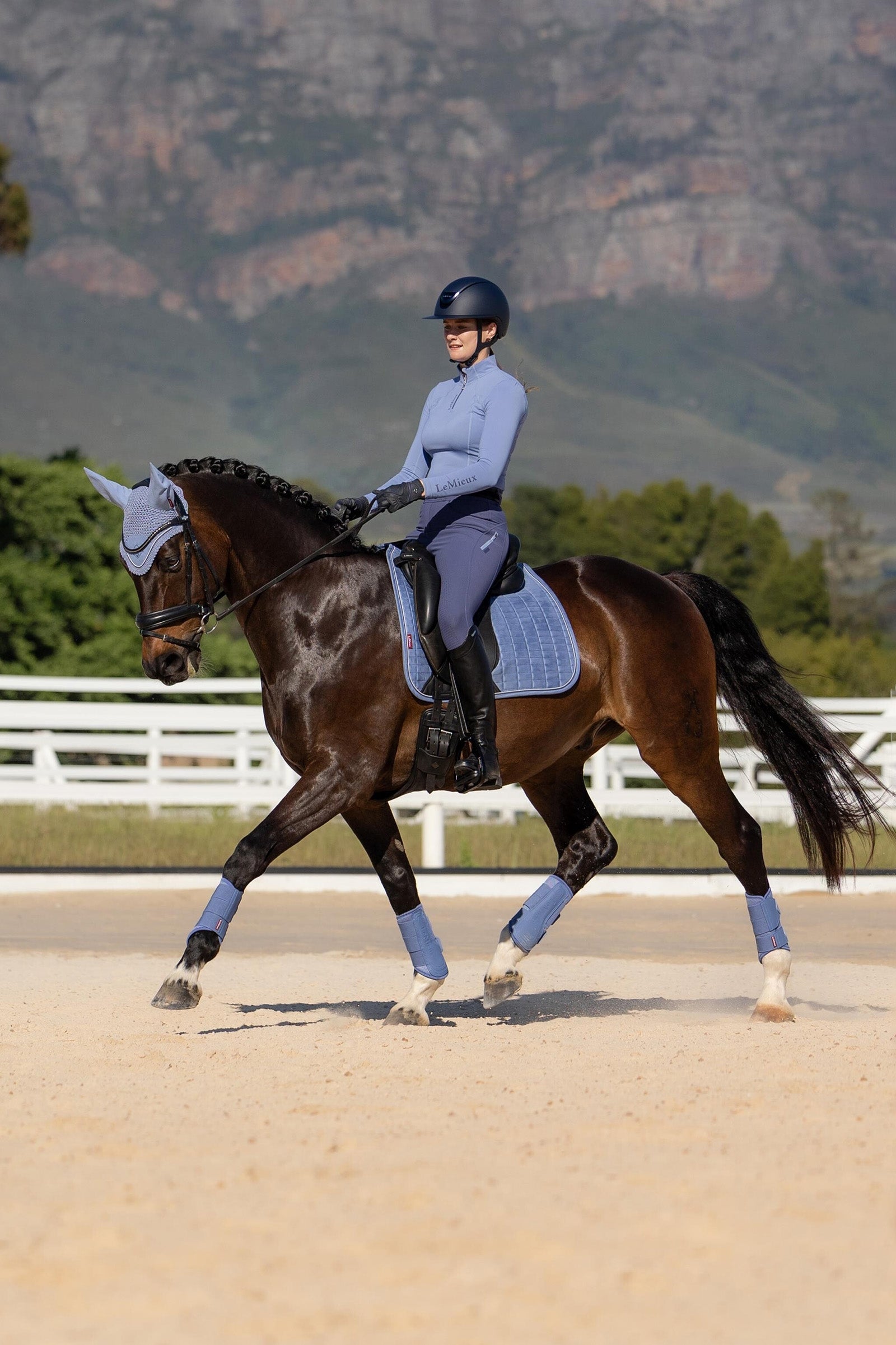LeMieux Suede Square Dressage Saddle Pad Saddle Pads