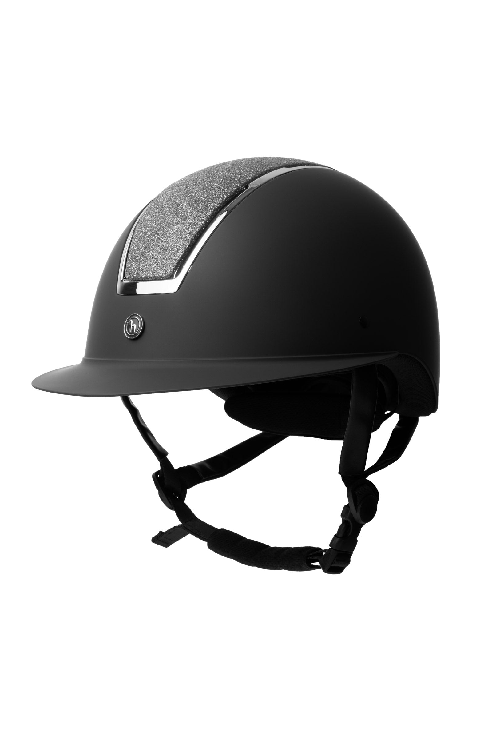 Horze Monarch II Kask Metallic Glitter Kaski i kamizelki jeździeckie