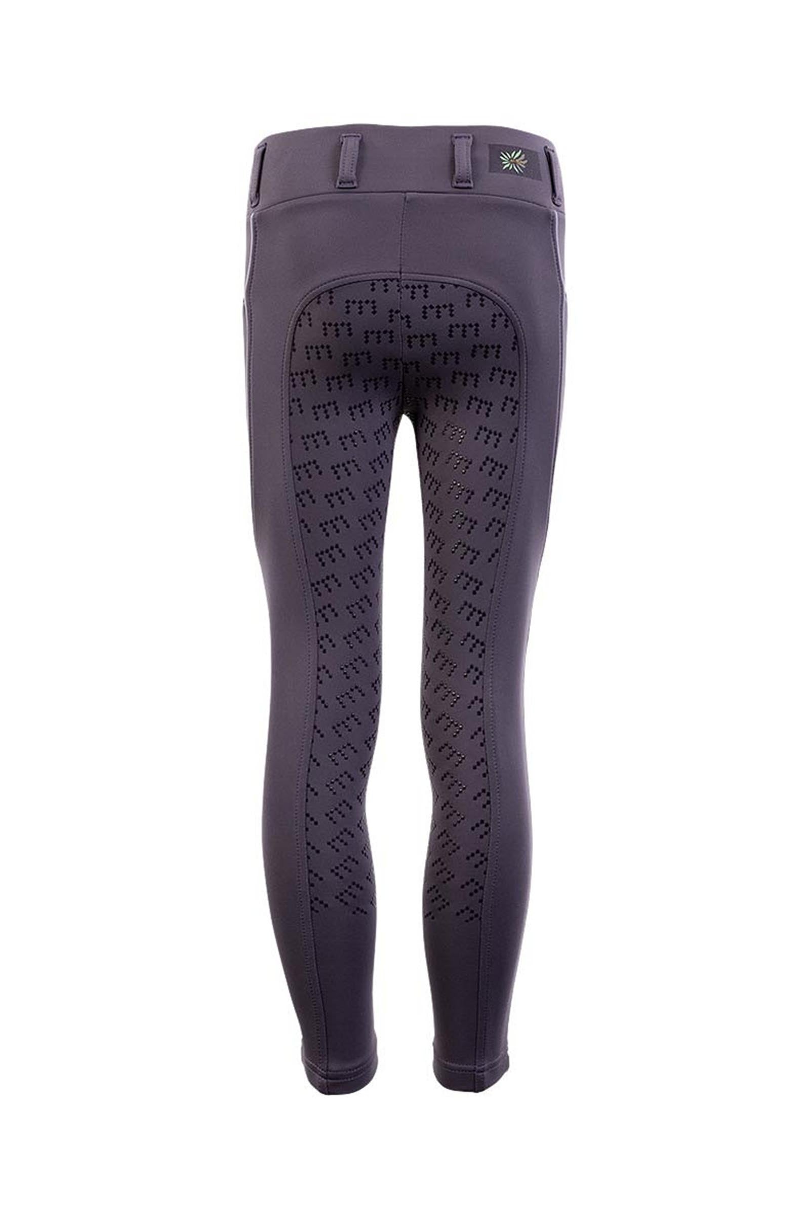 BR Mini Kids riding treggings z silikonowym siedziskiem Odzież jeździecka dziecięca