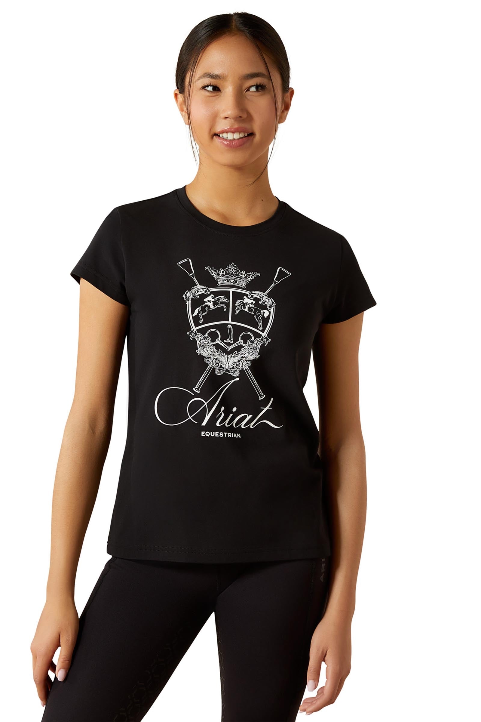 Ariat Ritzy Logo Kids´ Shortsleeved Shirt Kids Apparel