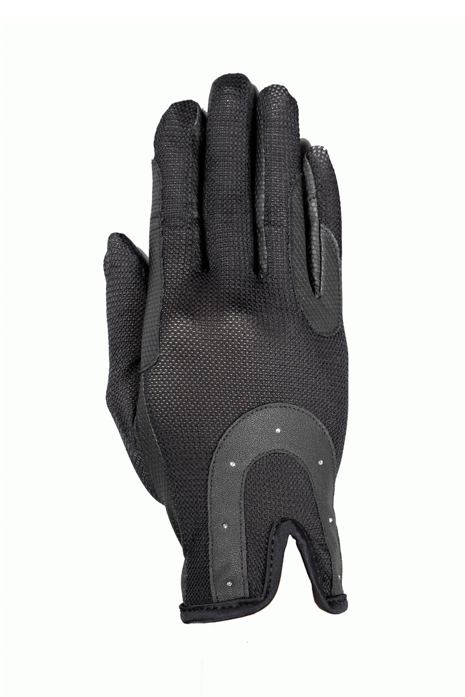 RSL GOOD LUCK rękawiczki jeździeckie z siateczkowym grzbietem Rękawiczki jeździeckie
