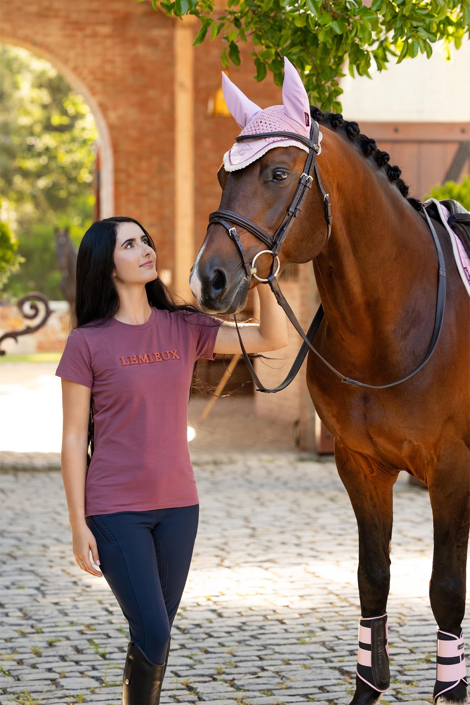 LeMieux Classic Fly Hood Saddle Pads
