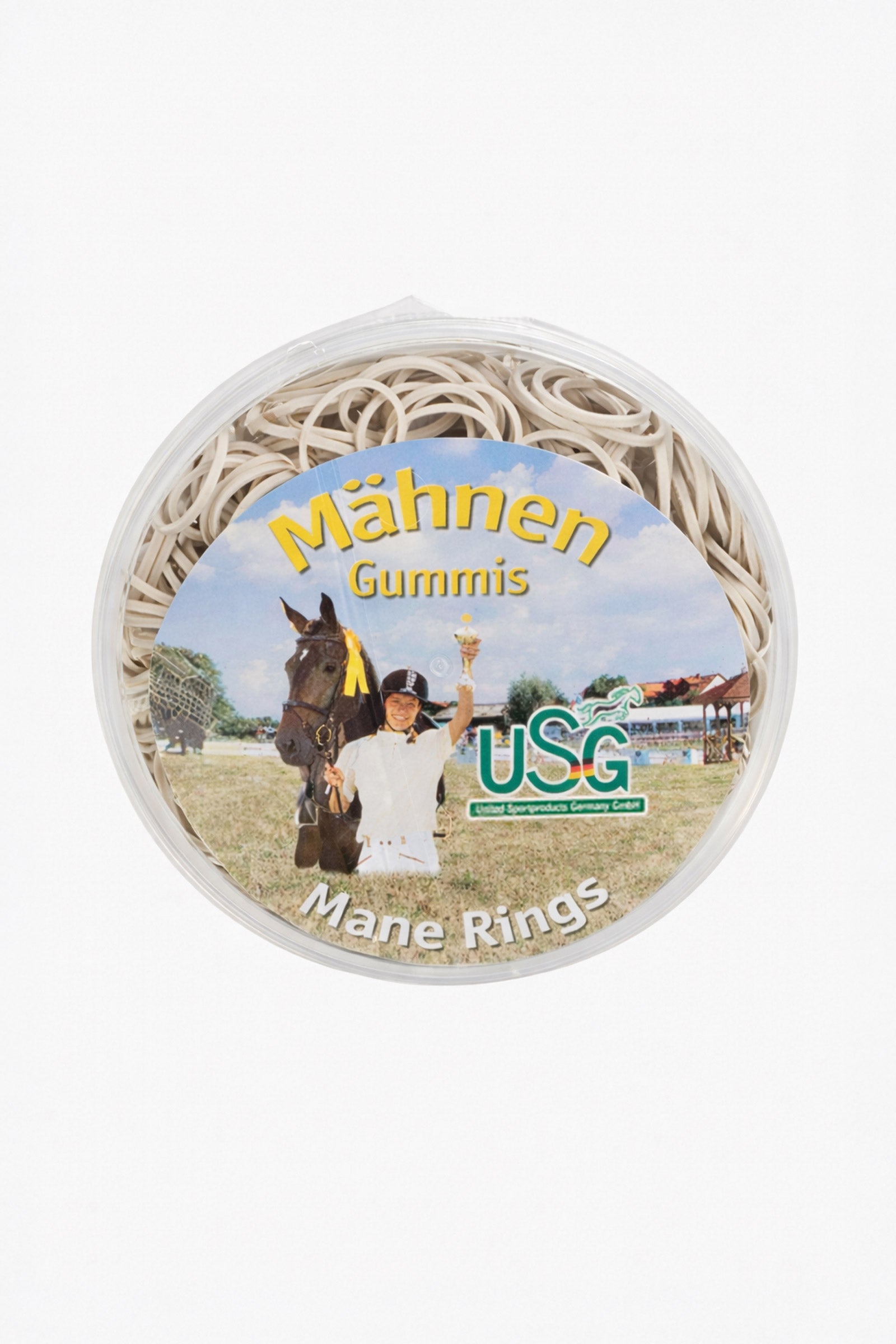 USG Mane Rubber Rings (150g) Horse Grooming Tools