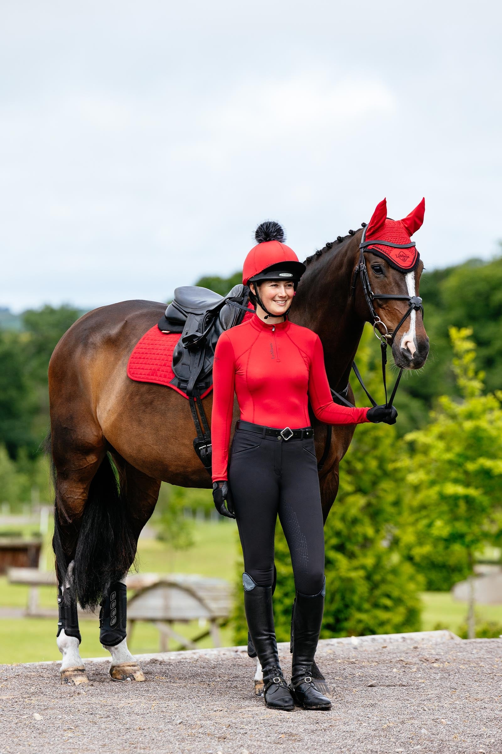 LeMieux Suede Close Contact Saddle Pad Saddle Pads