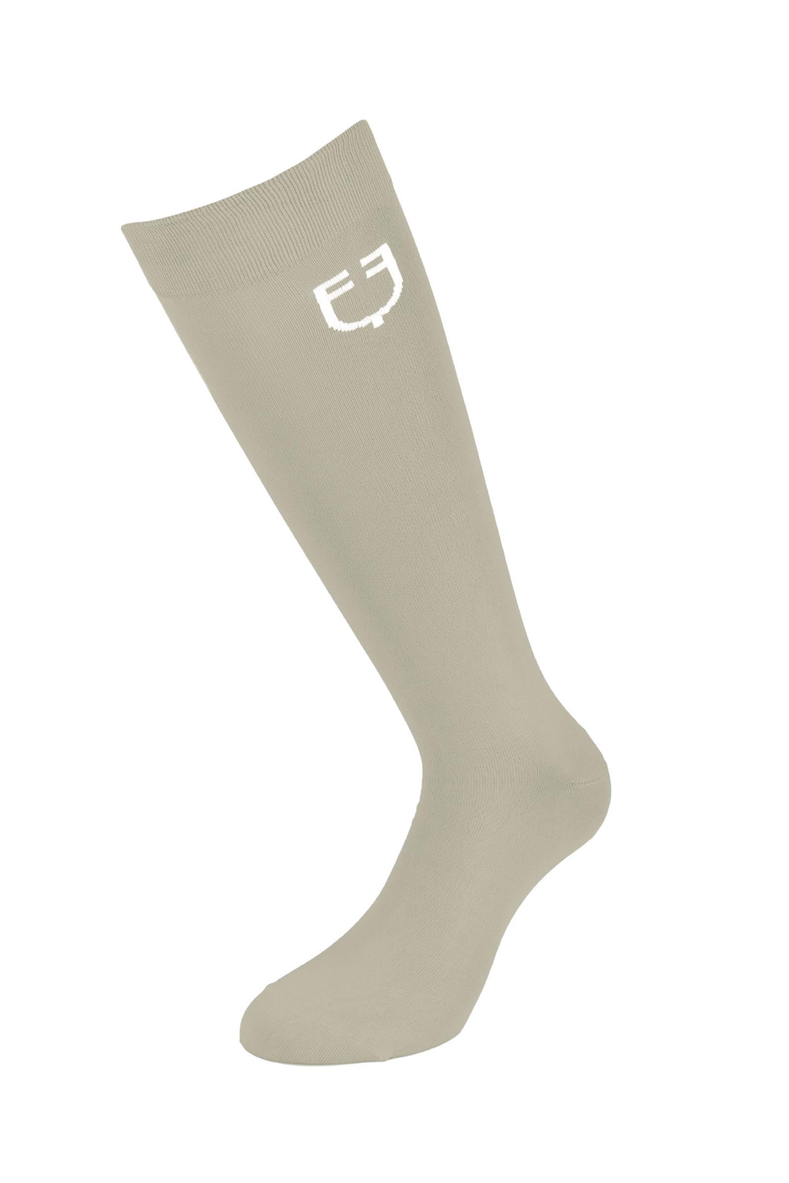 Equestro SS2026 Lekkie skarpety basic unisex Podkolanówki jeździeckie