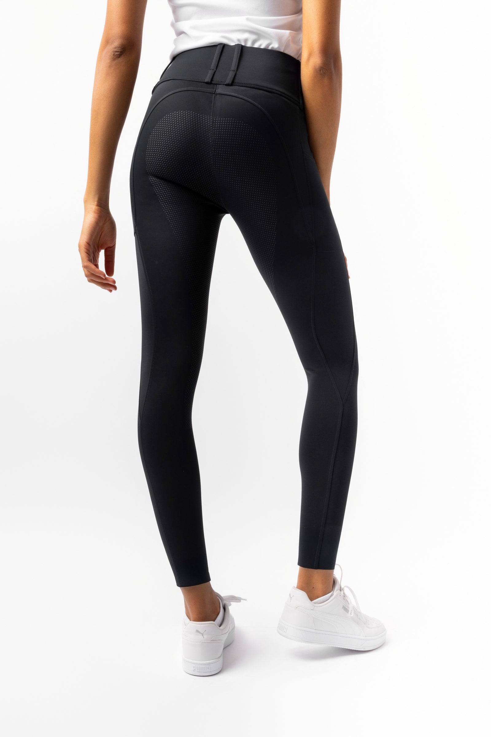 Horze Sophia damskie legginsy z pełnym lejem Womens Breeches