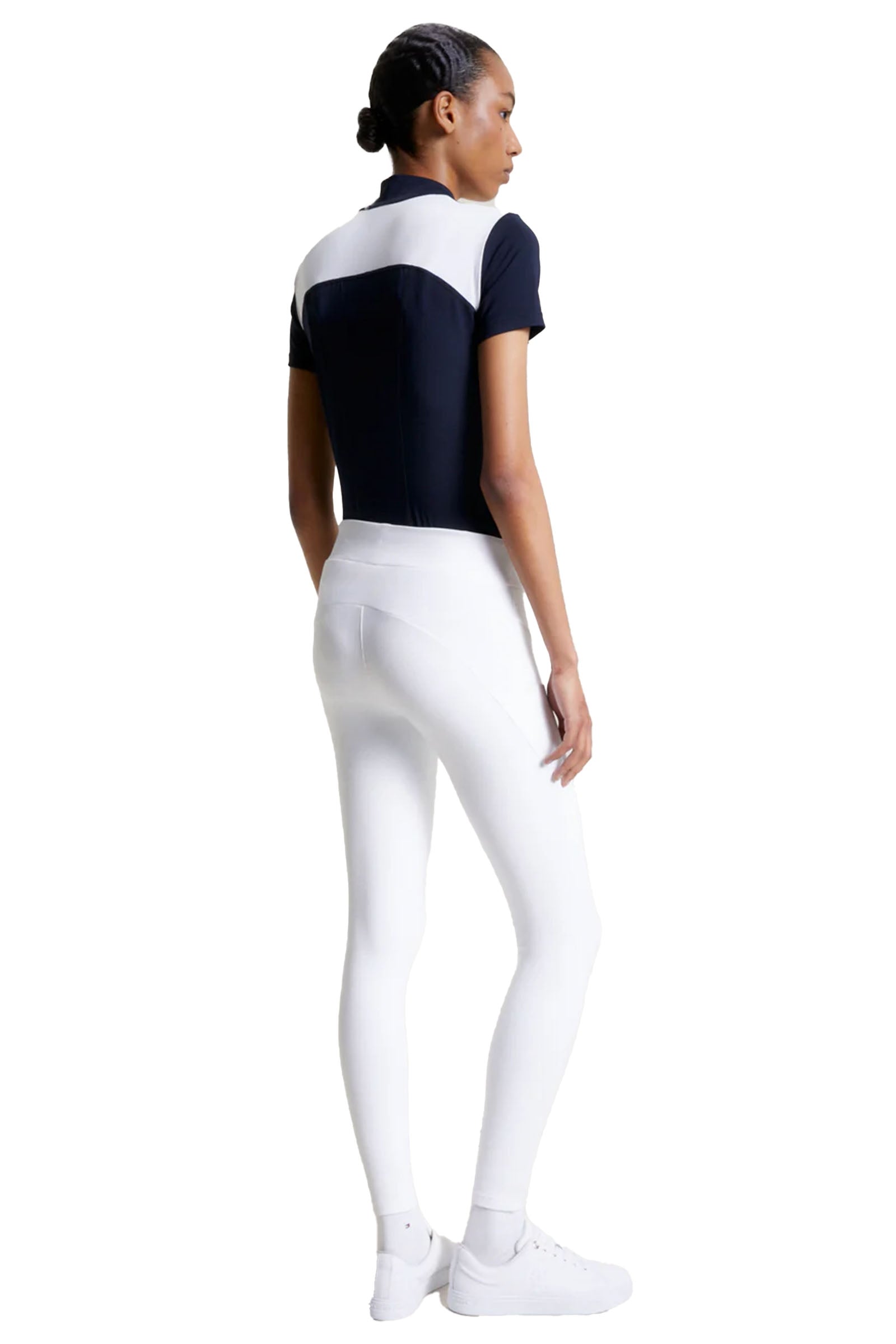 Tommy Hilfiger Equestrian Elmira Legginsy Na Cały Rok z Pełnym Gripem Womens Breeches