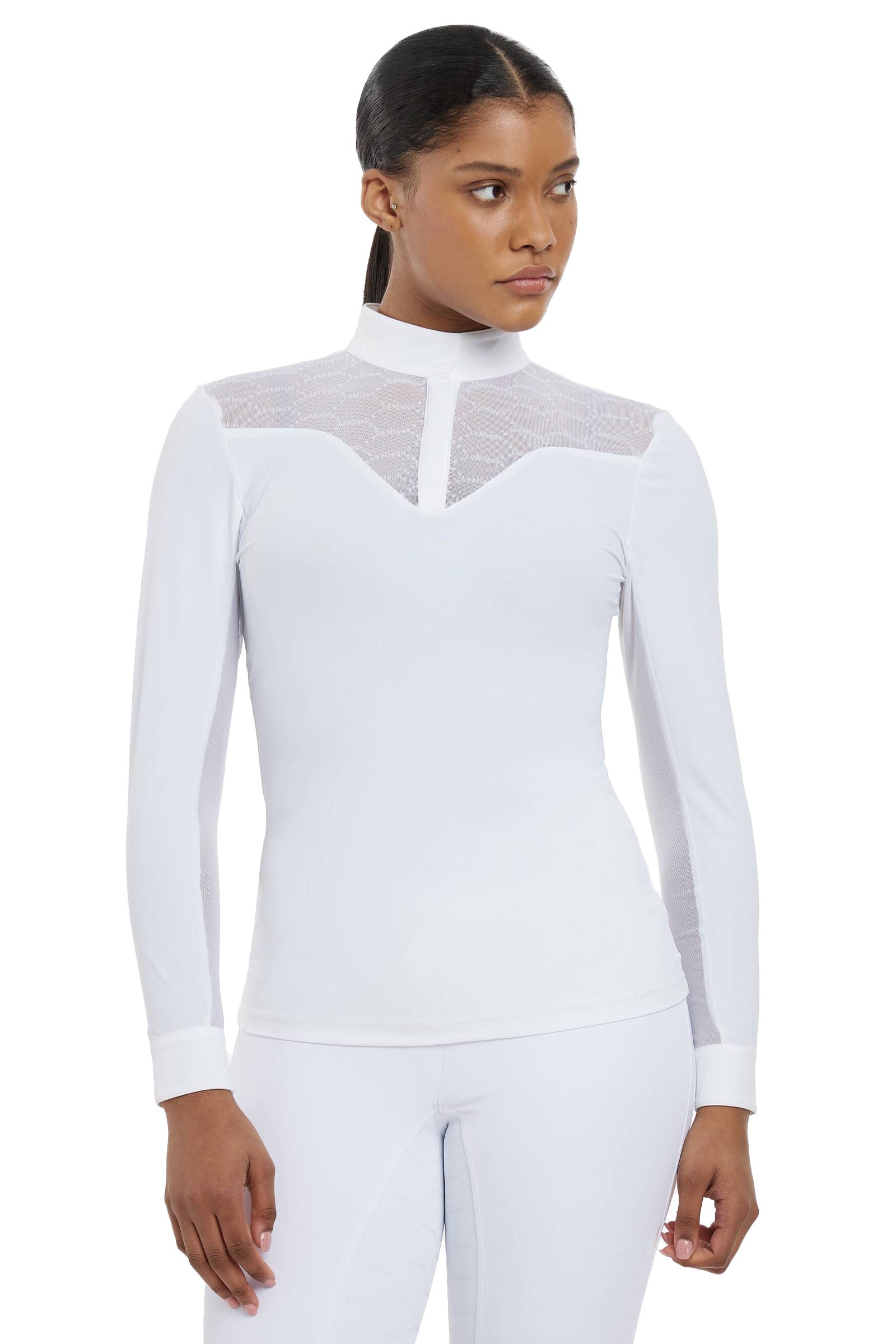 LeMieux Emily koszula konkursowa z długim rękawem Odzież jeździecka damska