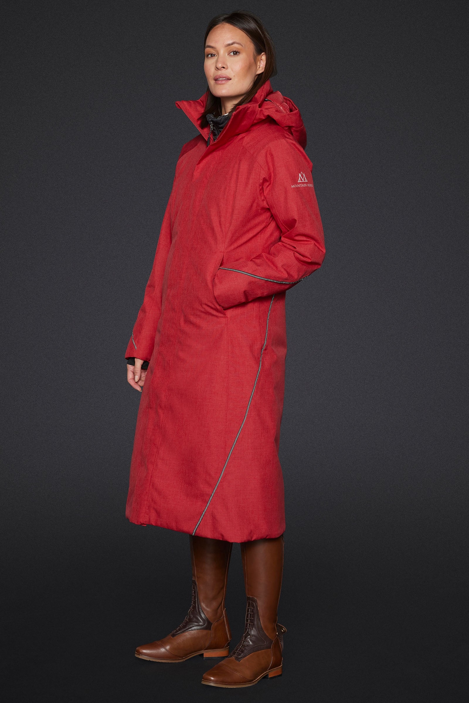 Mountain Horse Felicia damski płaszcz do jazdy konnej Odzież jeździecka damska